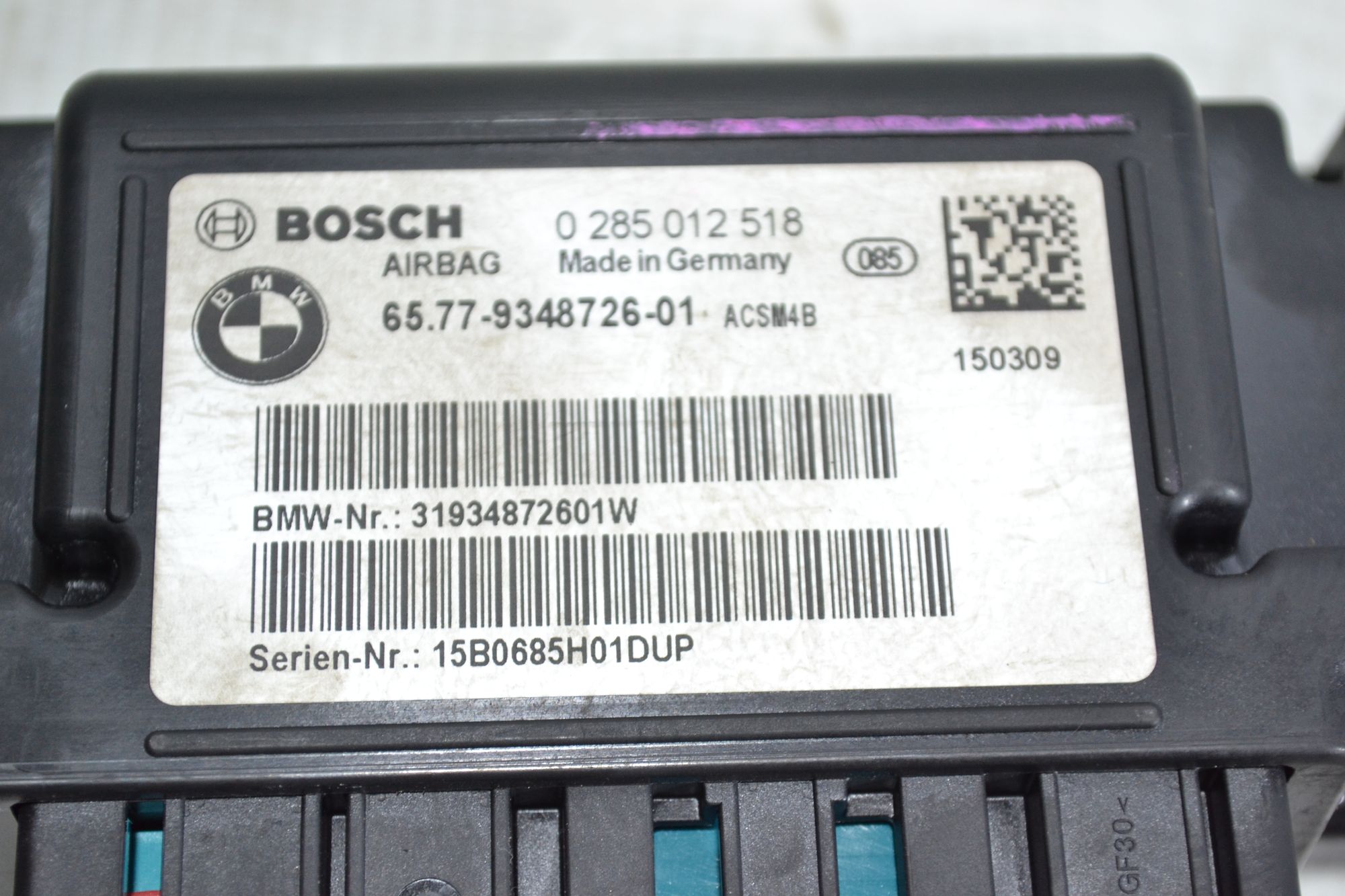 Блок управления SRS оригинал BMW 3 F30/F31/F20 из Японии, 2900 рублей, Кореновск