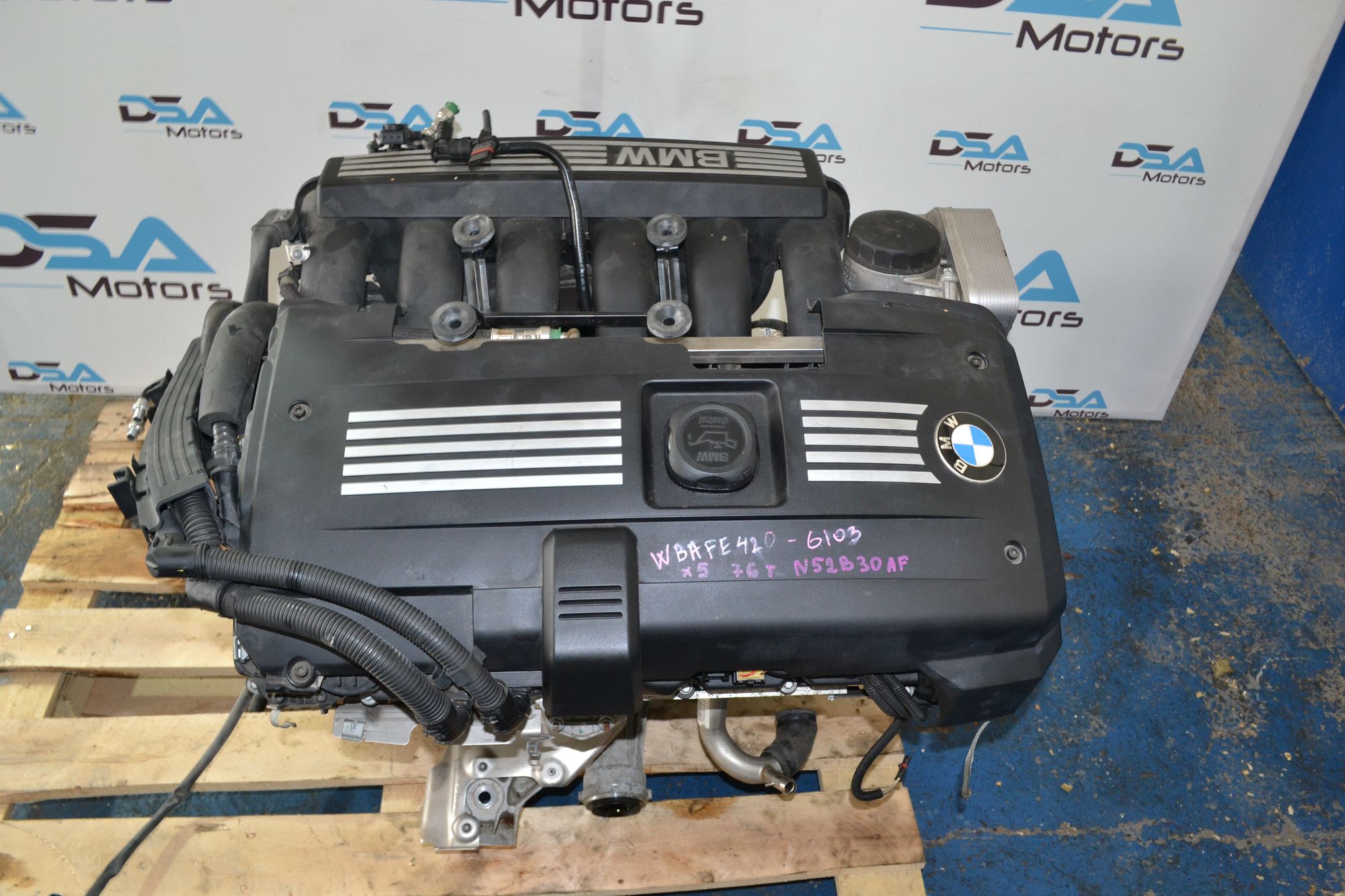 Двигатель N52B30A идеал BMW X5 E70 75т.км из Японии, 239000 рублей, Кореновск