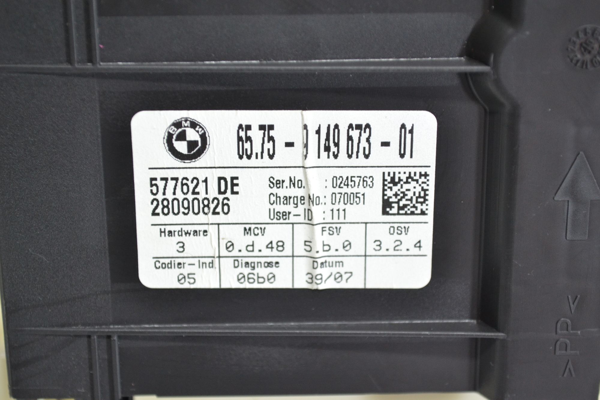 Модуль ультразвука BMW E60/E61 из Японии, 900 рублей, Кореновск