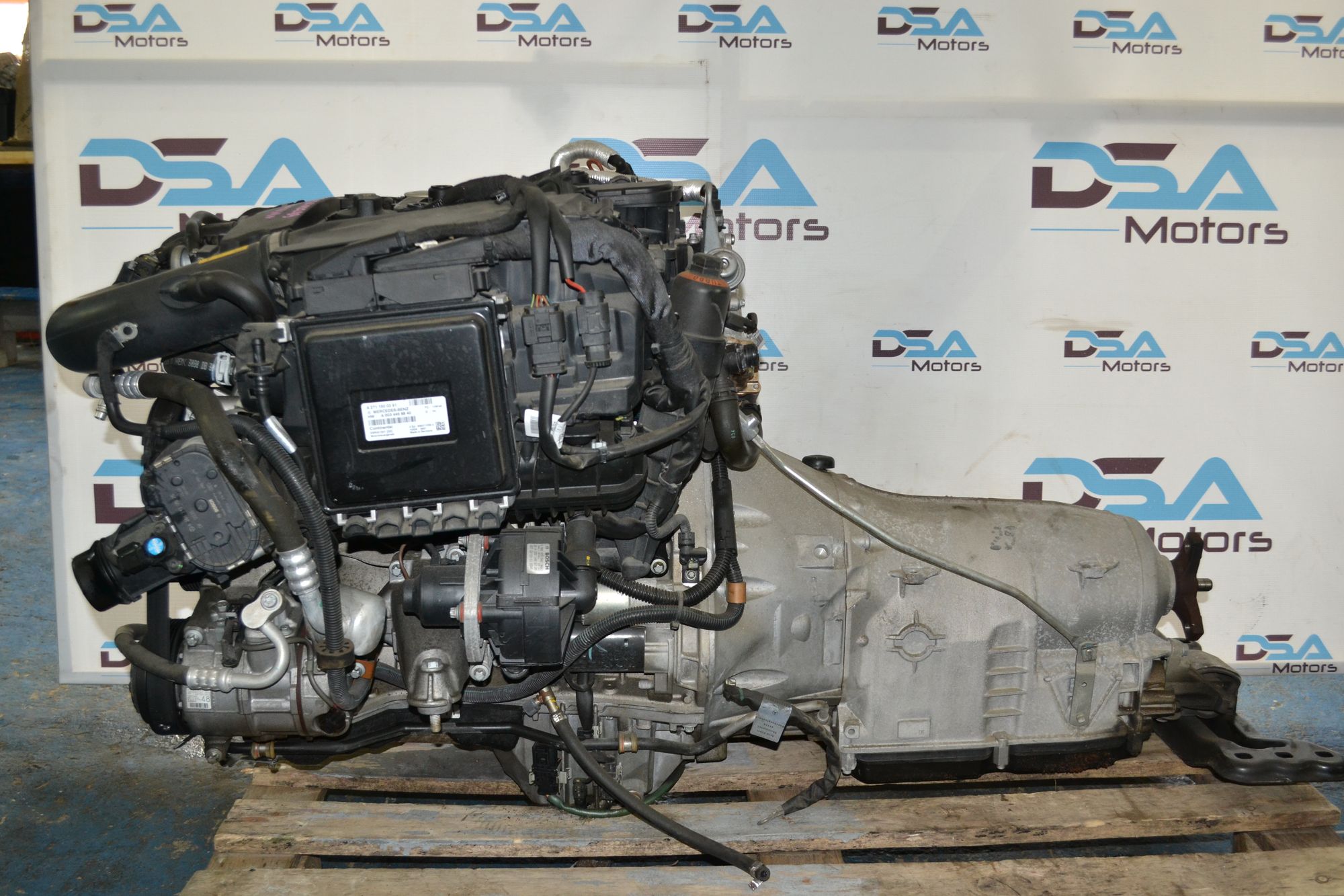 Двигатель M271.860 с навесным и АКПП Mercedes W204/W207/W212 39 т.км из Японии, 460000 рублей, Кореновск