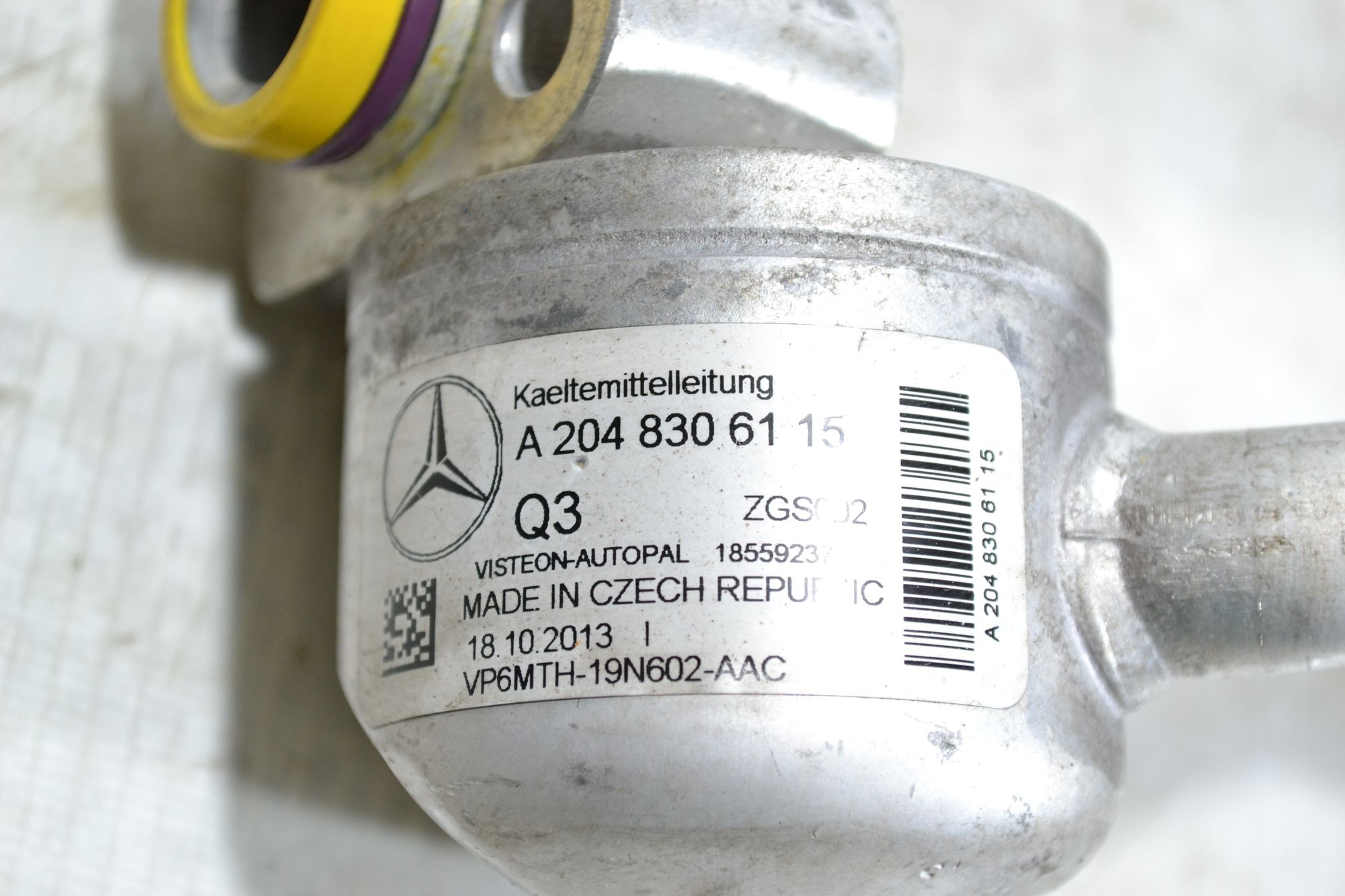 Трубка кондиционера оригинал Mercedes W204 из Японии, 1900 рублей, Кореновск