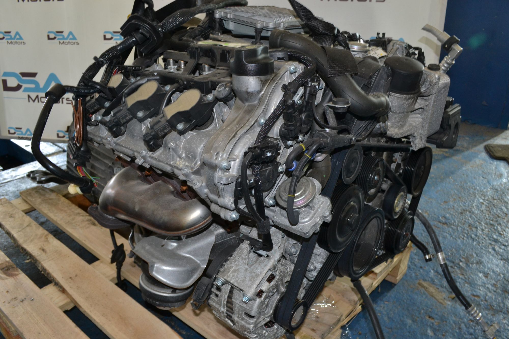 Двигатель в сборе с АКПП M272.943 Mercedes W204/W211/W212/W221/W209 28 т.км из Японии, 339000 рублей, Кореновск