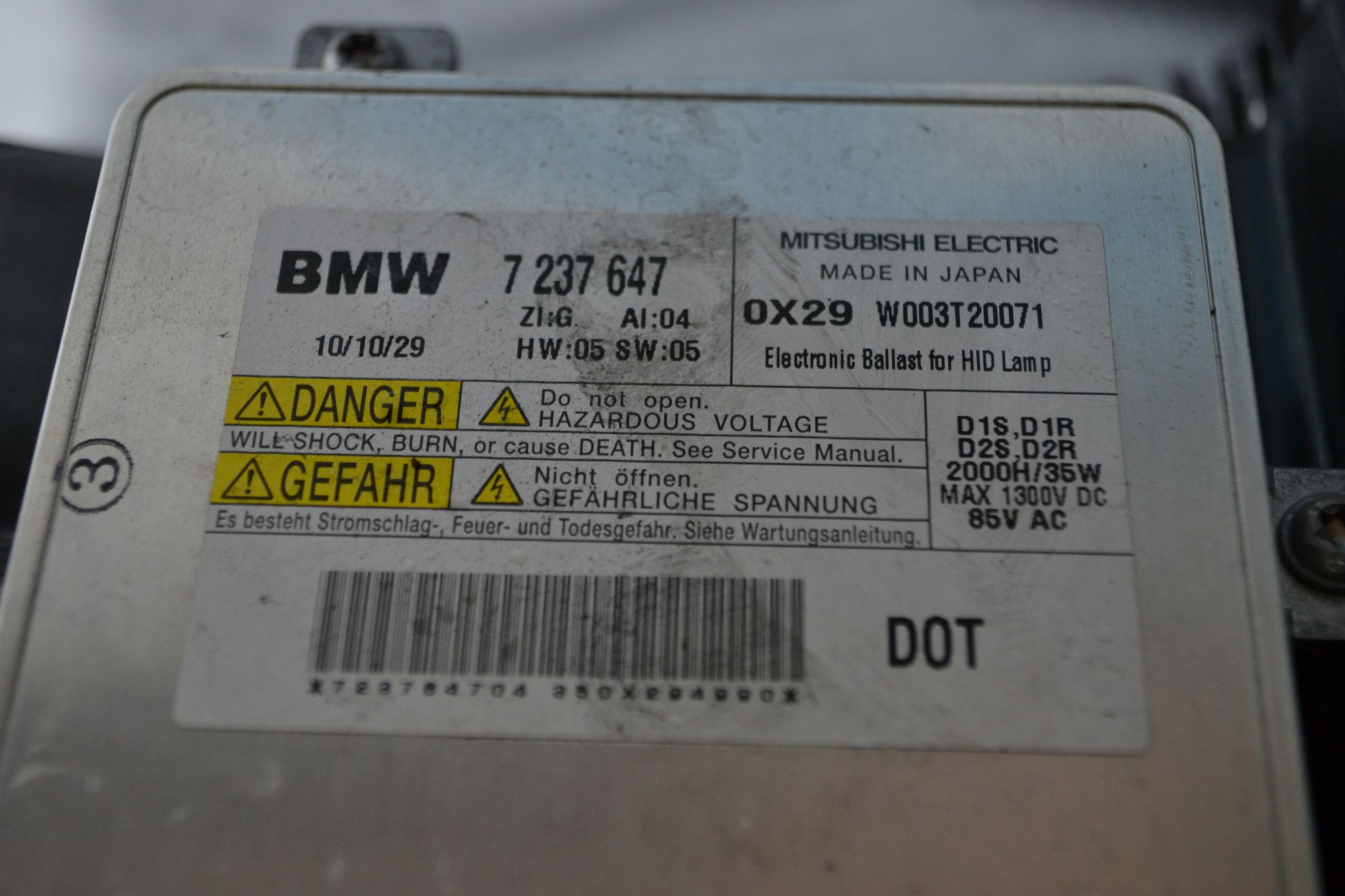 Фара правая оригинал BMW  F10 из Японии, 1 рублей, Кореновск
