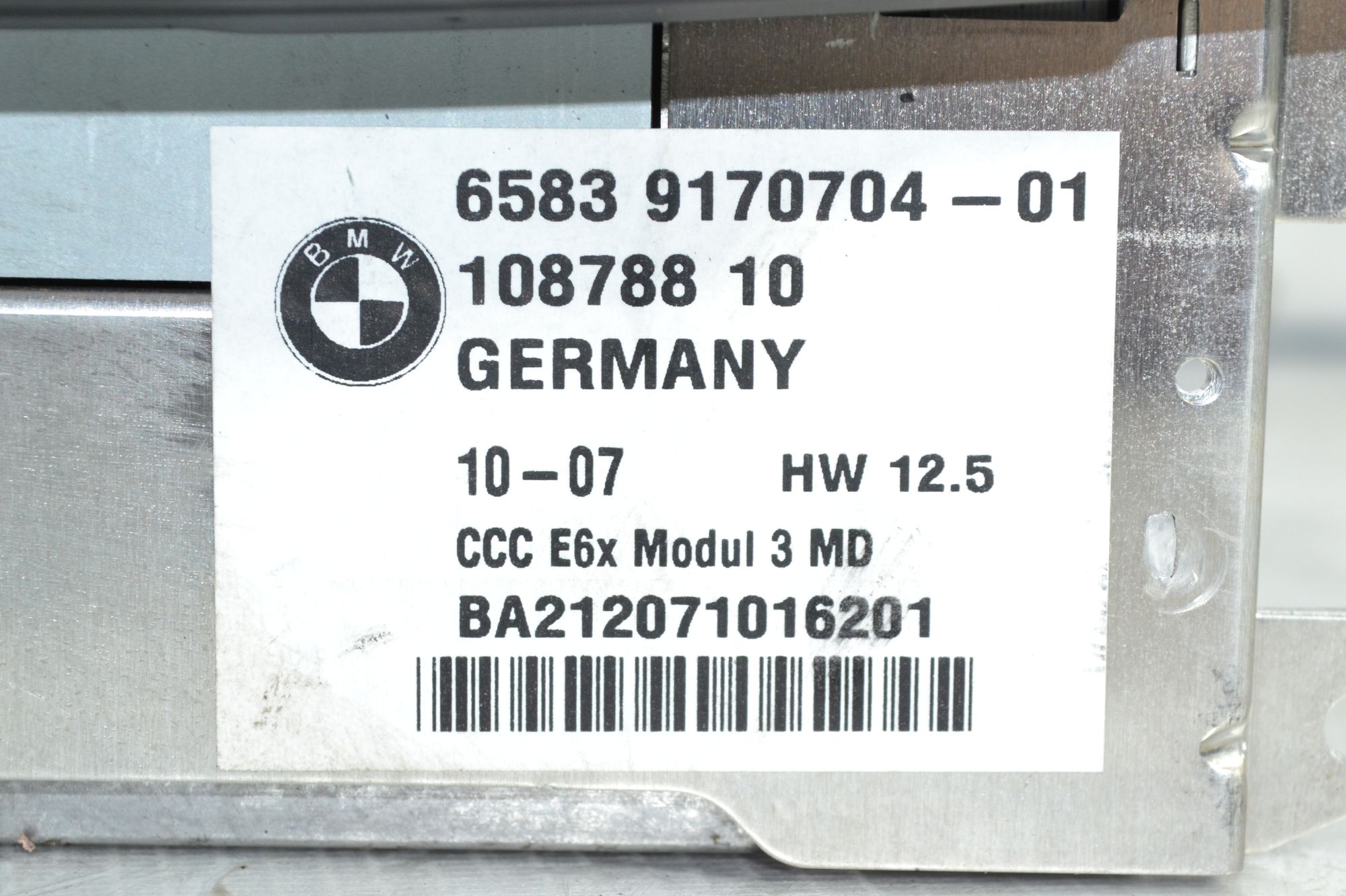 Блок мультимедиа ССС оригинал BMW 5 E60/E61 из Японии., 13900 рублей, Кореновск