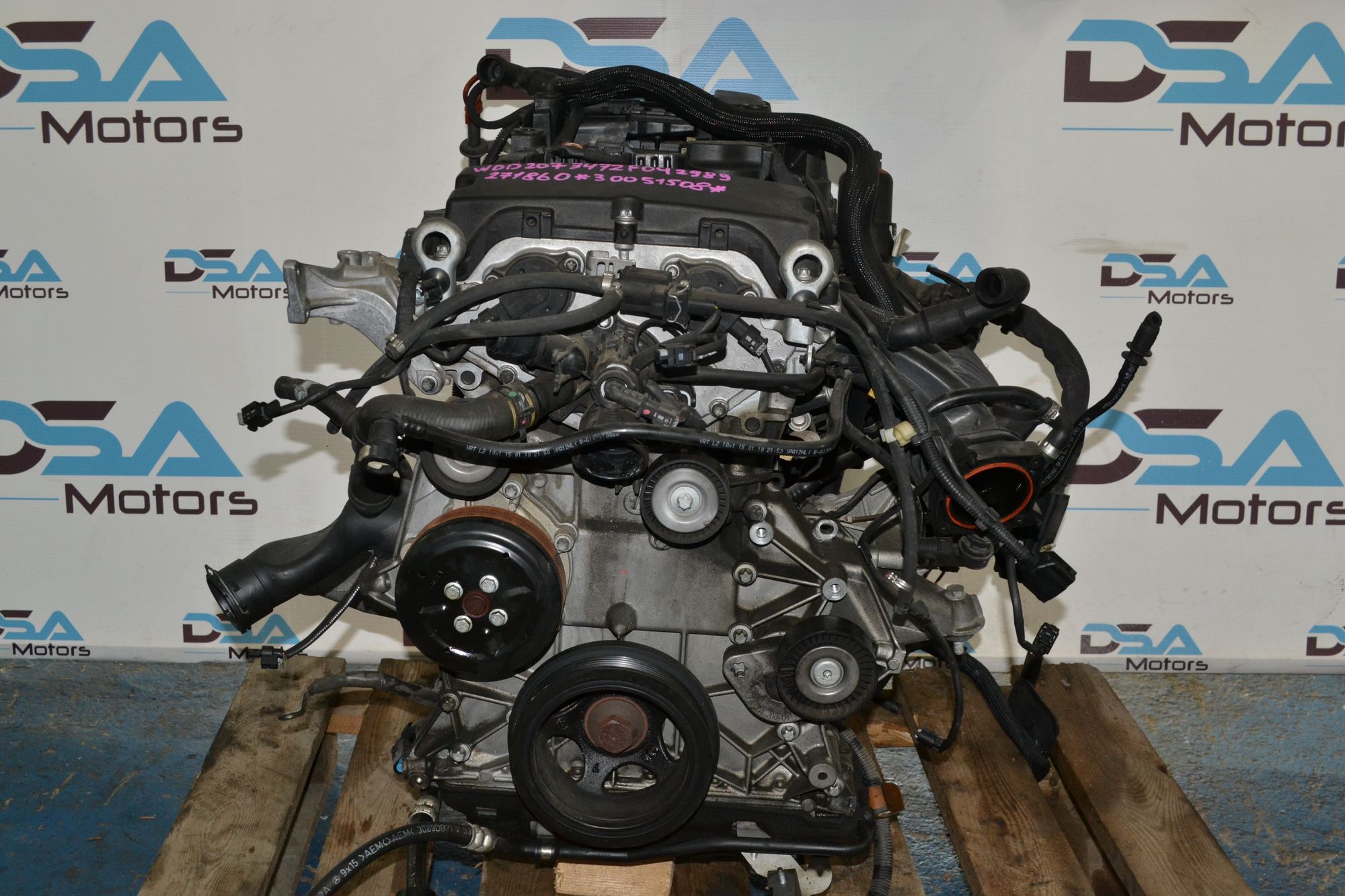 Двигатель M271.860 Mercedes W204/W207/W212 52 т.км из Японии, 285000 рублей, Кореновск