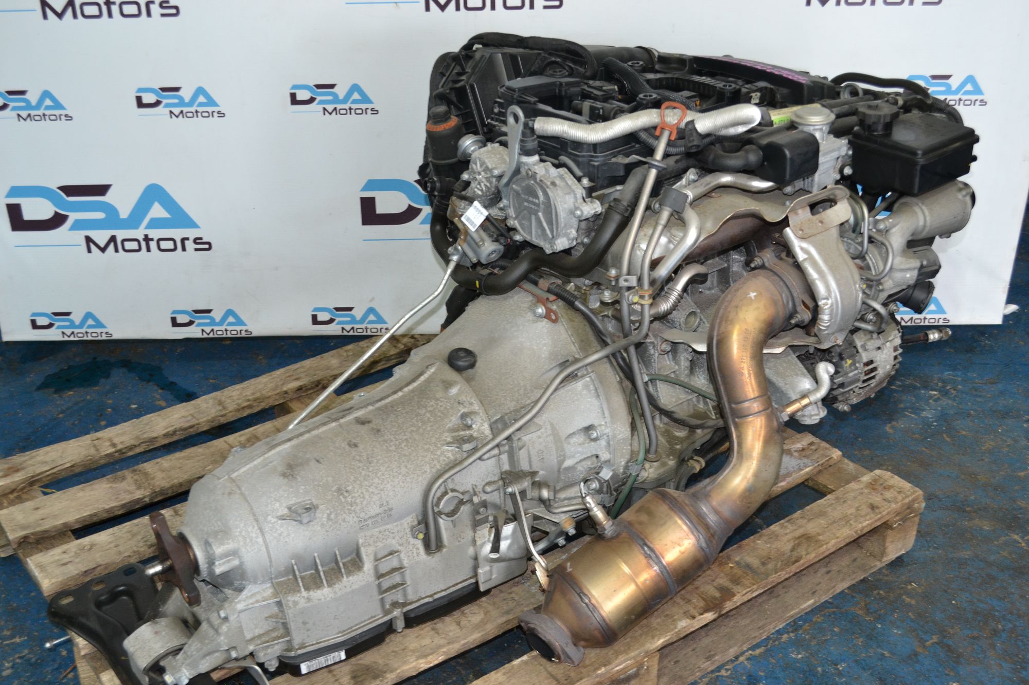 Двигатель M271.860 с навесным и АКПП Mercedes W204/W207/W212 39 т.км из Японии, 460000 рублей, Кореновск