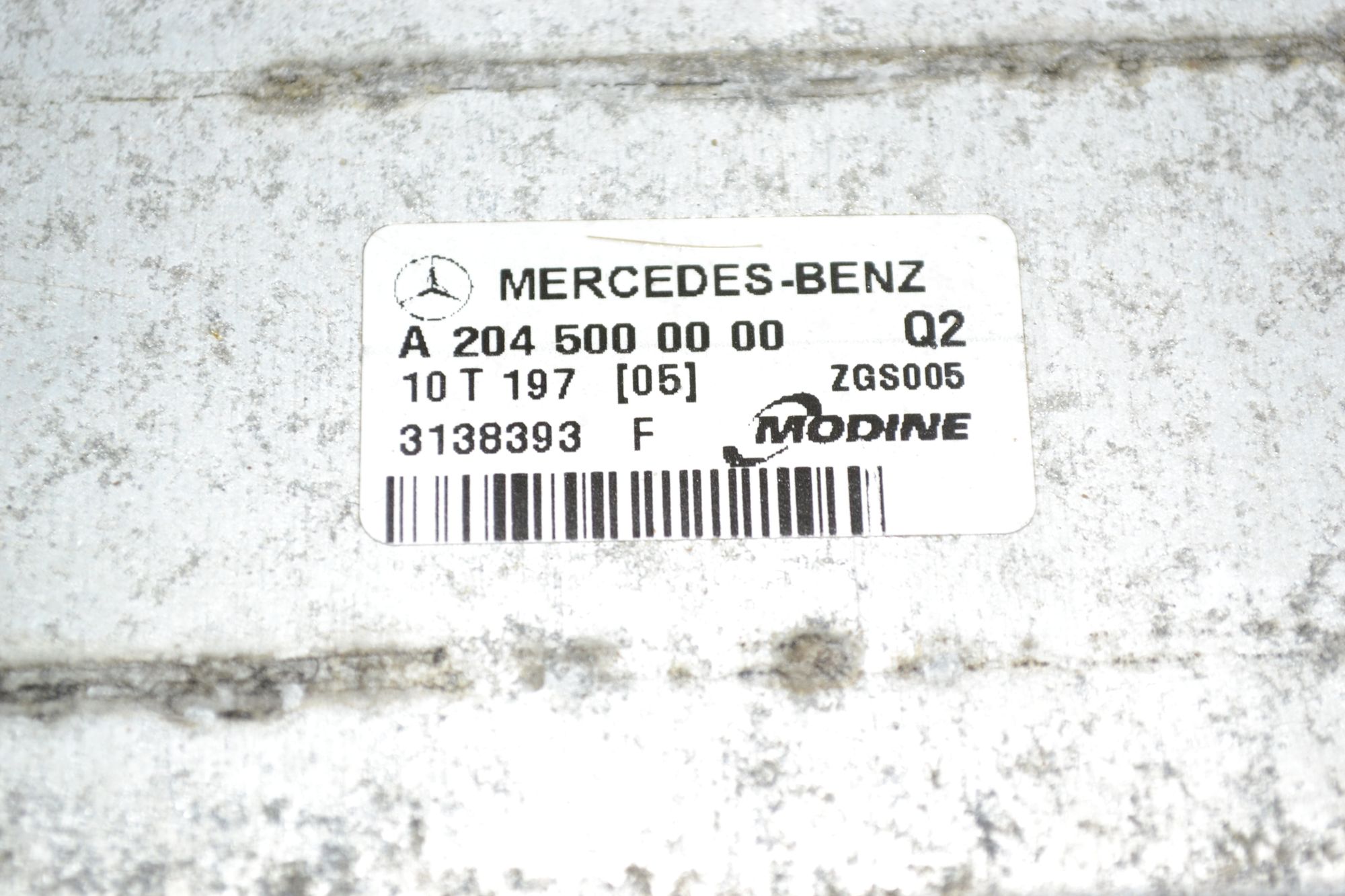 Интеркулер оригинал на Mercedes W204/W212/W207 из Япoнии, 7900 рублей, Кореновск