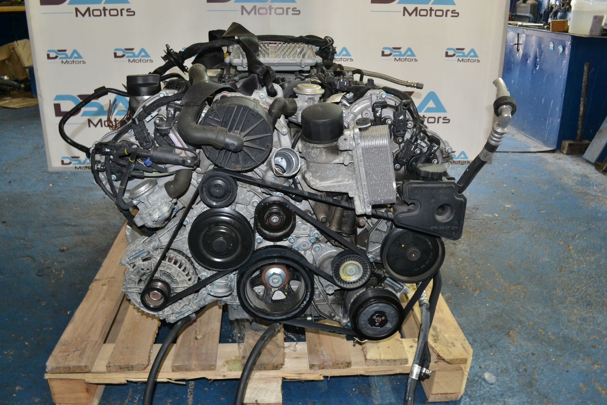 Двигатель в сборе с АКПП M272.943 Mercedes W204/W211/W212/W221/W209 28 т.км из Японии, 339000 рублей, Кореновск