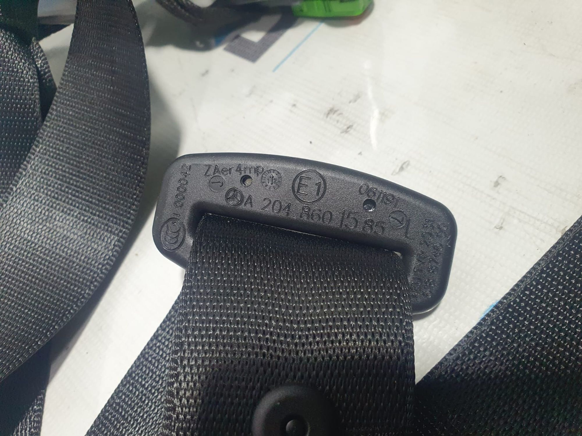 Ремень безопасности передний левый Mercedes W204 Купе, 3900 рублей, Кореновск