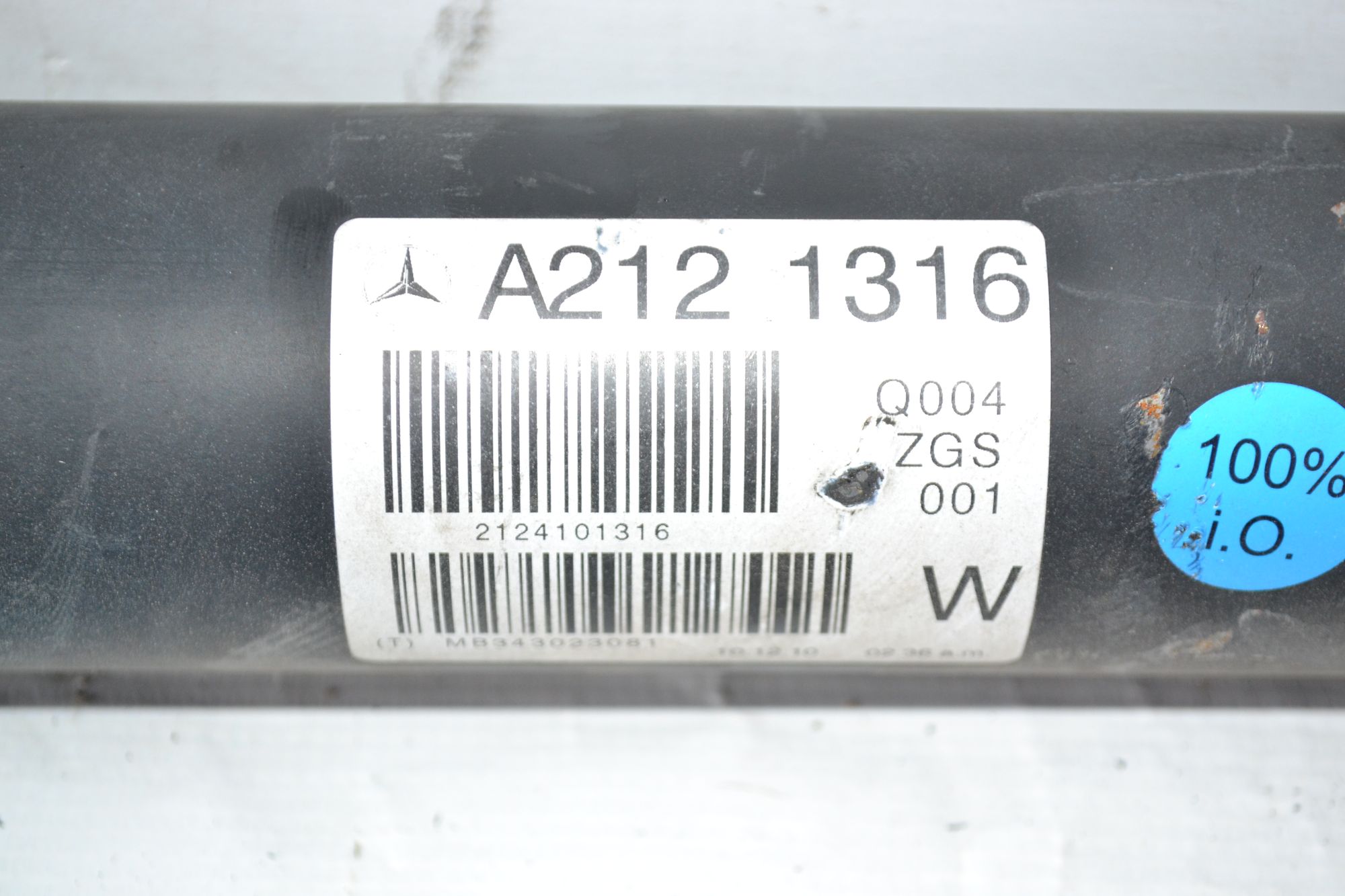 Карданный вал оригинал Mercedes W212/W207 из Японии, 8900 рублей, Кореновск
