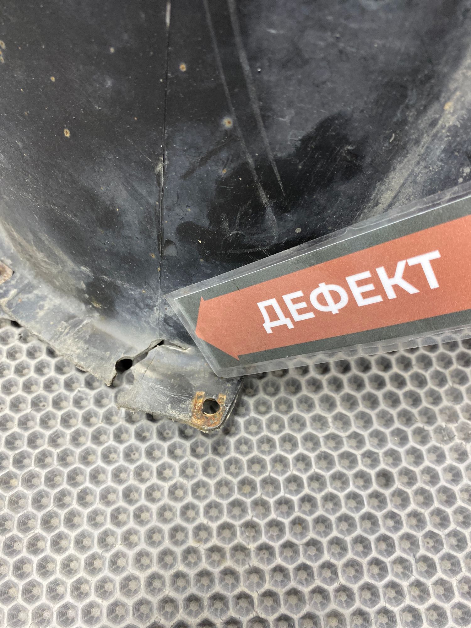 Б/У Подкрылок задний левый BMW 7-Series 4 дорест. 2001—2005 2003 Черный, 890 рублей, Краснодар