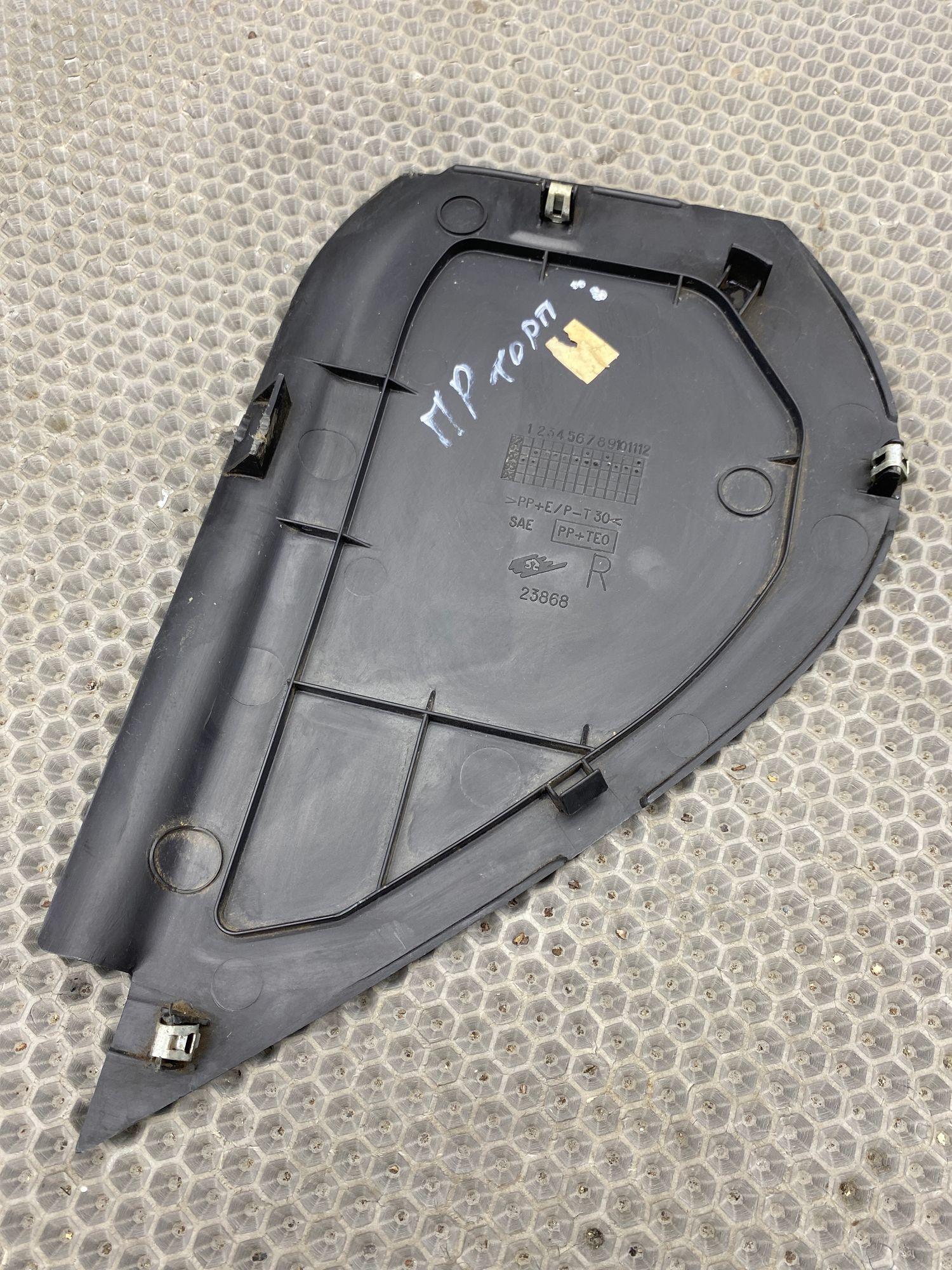 Б/У Накладка торпедо боковая правая Toyota CARINA E 6 дорест. 1992—1996 1994 Зеленый, 499 рублей, Краснодар