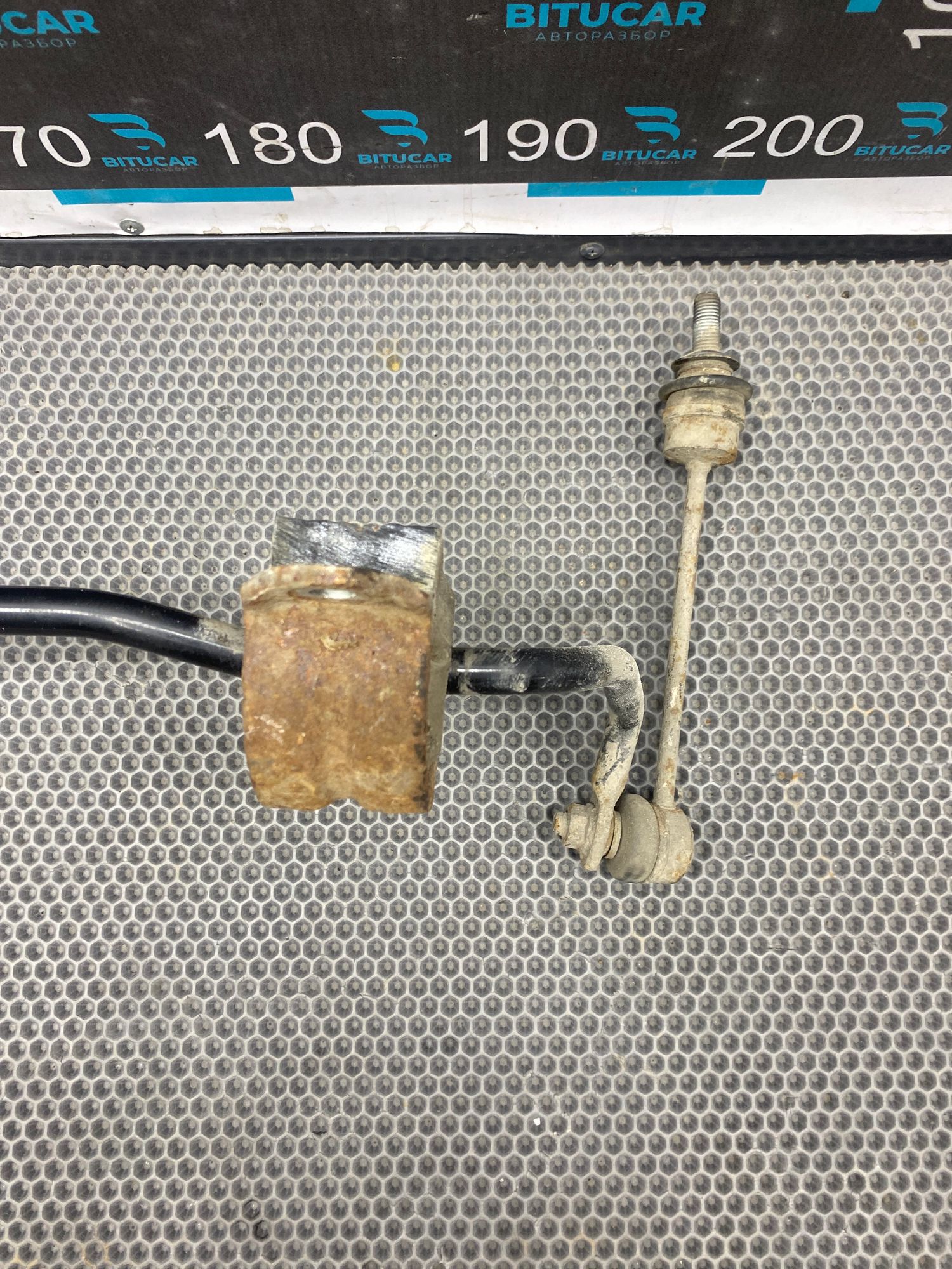 Б/У Стабилизатор задней подвески BMW 7-Series 4 дорест. 2001—2005 2003 Черный, 1990 рублей, Краснодар