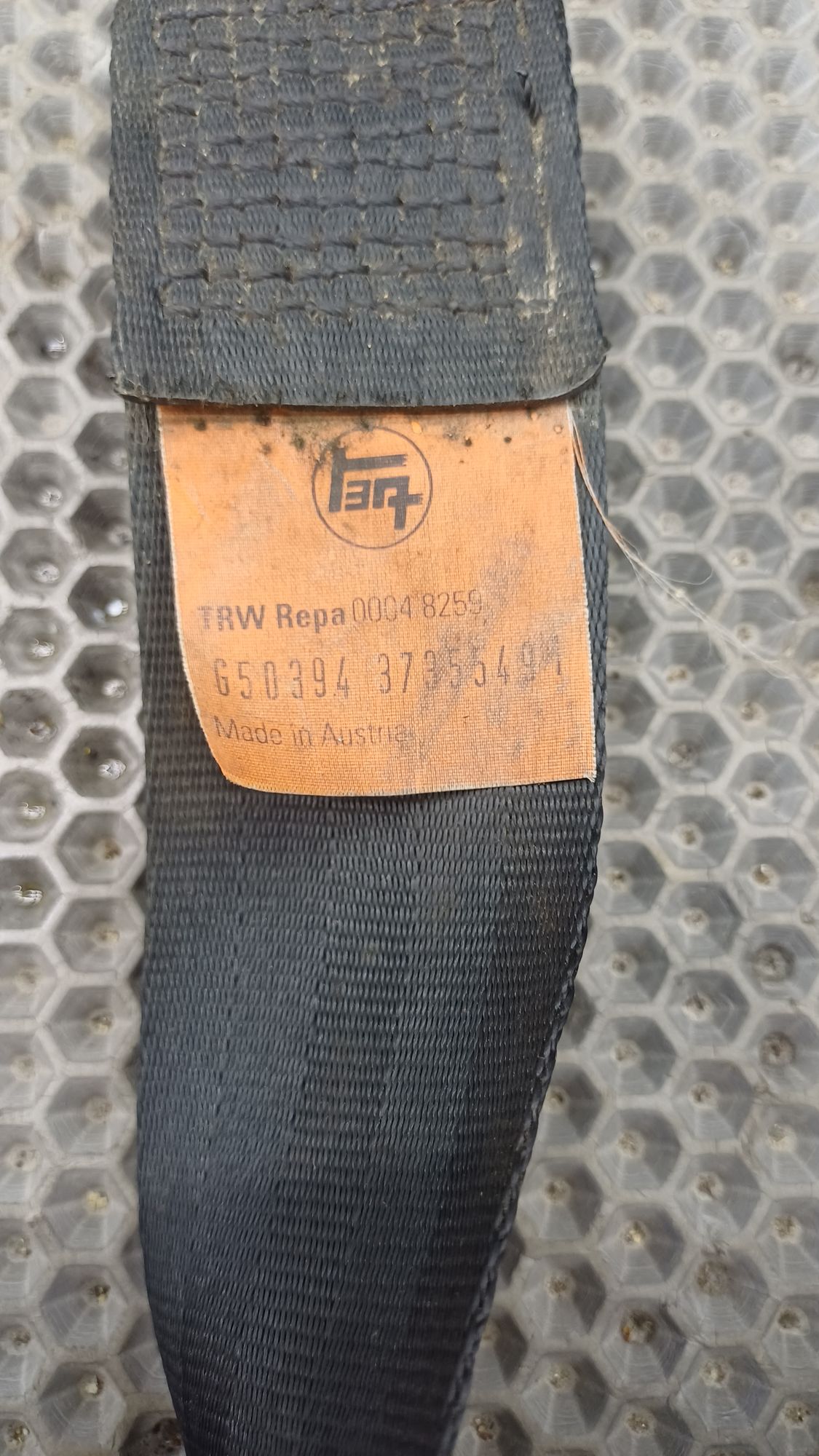 Б/У Ремень безопасности задний правый Toyota CARINA E 6 дорест. 1992—1996 1994 Зеленый, 790 рублей, Краснодар