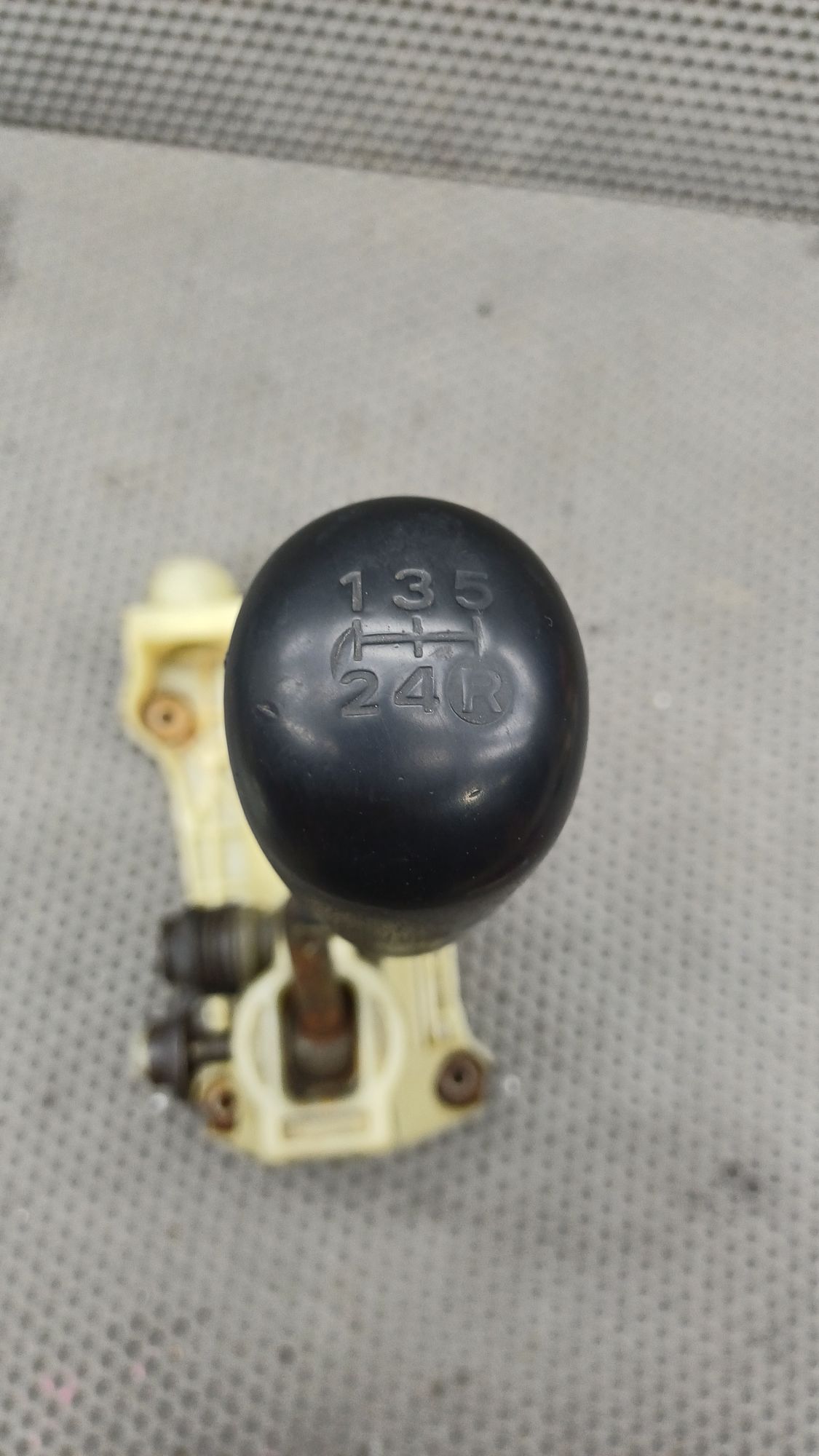 Б/У Кулиса КПП с рычагом Toyota CARINA E 6 дорест. 1992—1996 1994 Зеленый, 1490 рублей, Краснодар