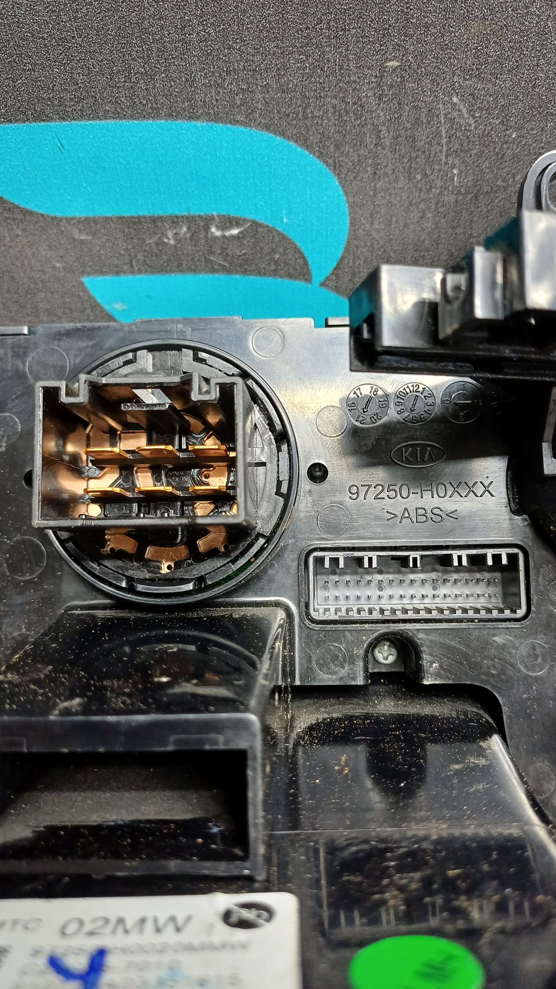 Б/У Блок управления климат контролем Kia Rio 4 (G4FG) 1.6L AT 2021, 4490 рублей, Краснодар