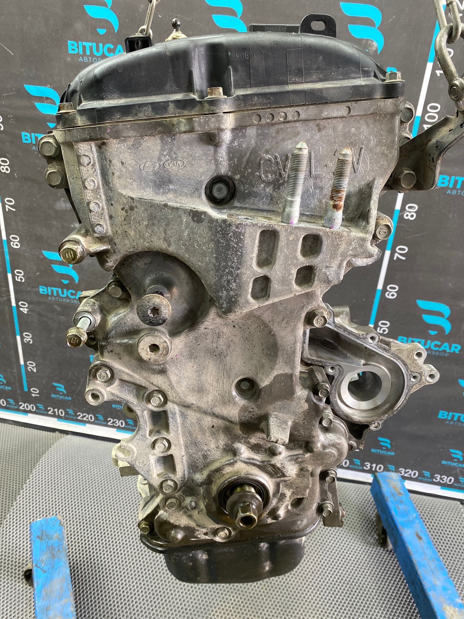 Б/У лонг блок двигателя G4ND  2.0L Kia Optima 4 2019г., 64990 рублей, Краснодар