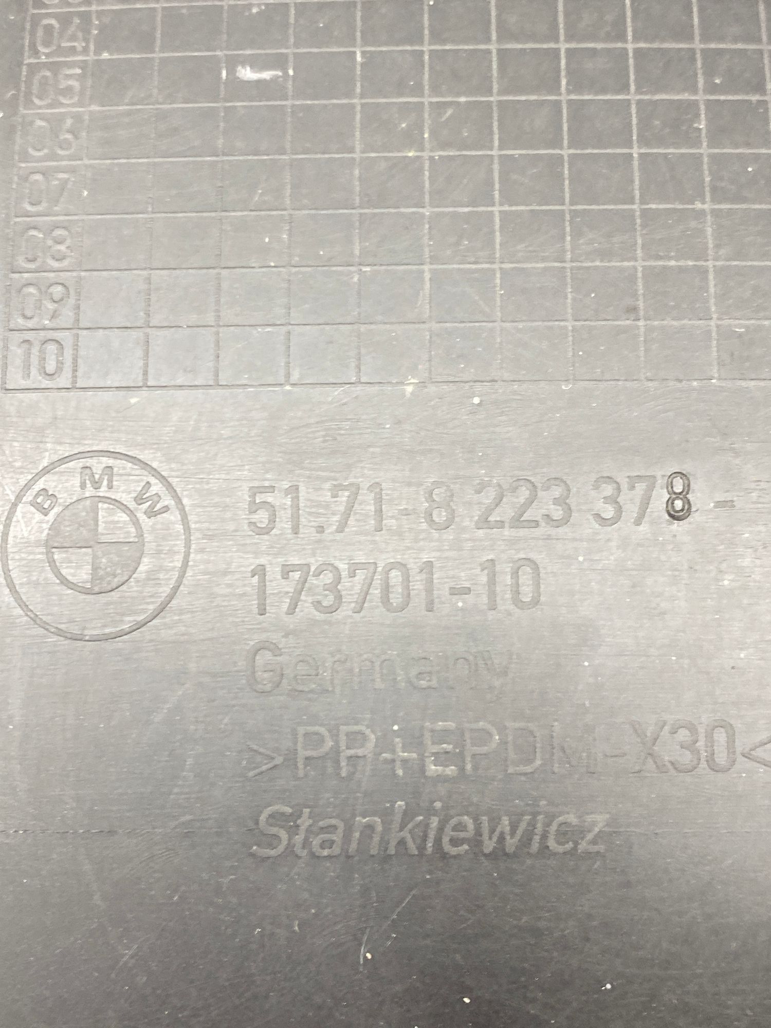 Б/У Подкрылок задний правый BMW 7-Series 4 дорест. 2001—2005 2003 Черный, 890 рублей, Краснодар