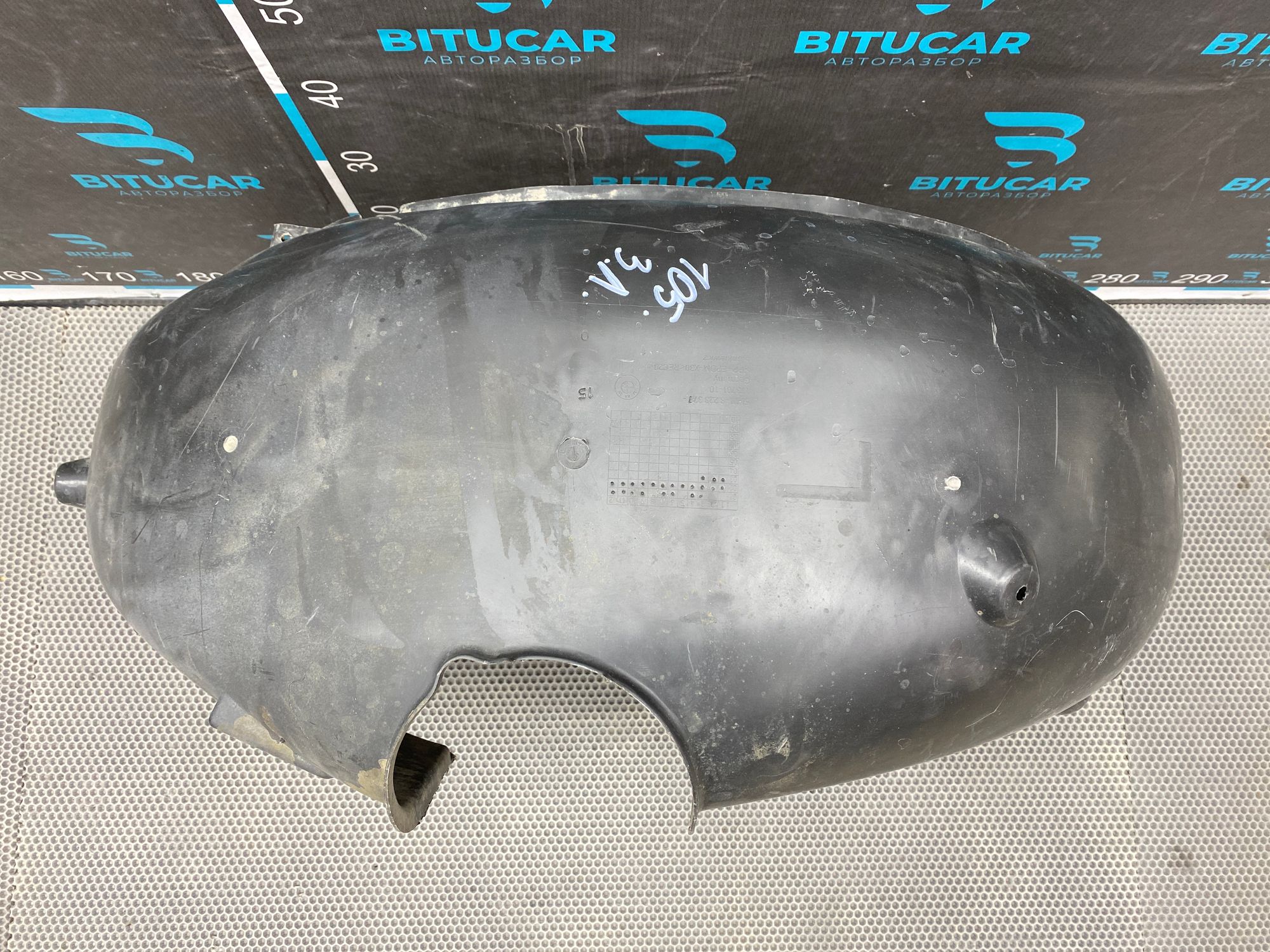 Б/У Подкрылок задний левый BMW 7-Series 4 дорест. 2001—2005 2003 Черный, 890 рублей, Краснодар