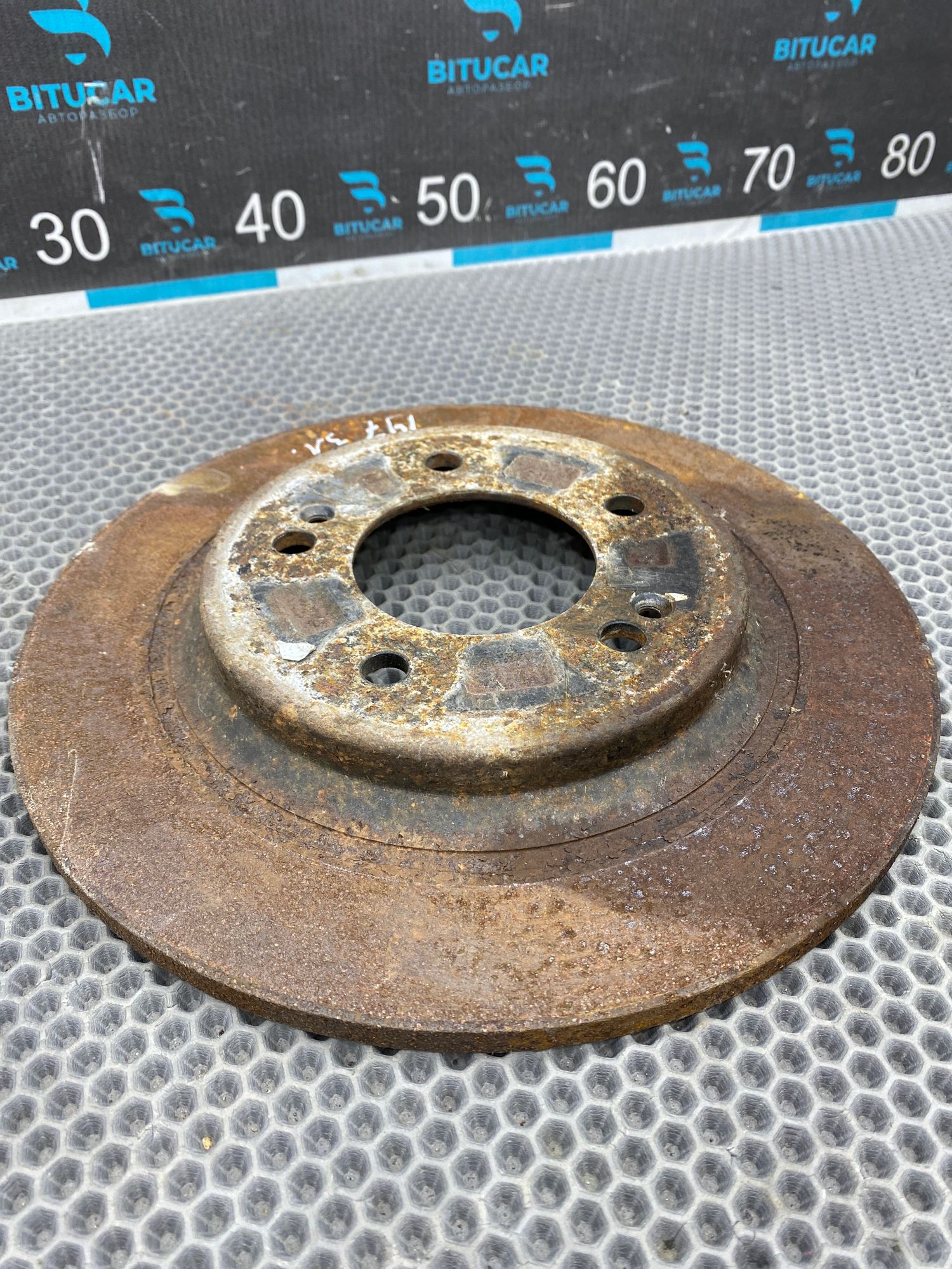 Б/У Диск тормозной задний Kia Optima 4 JF (G4KJ) 2.4L AT 2019 GT-Line, 1390 рублей, Краснодар