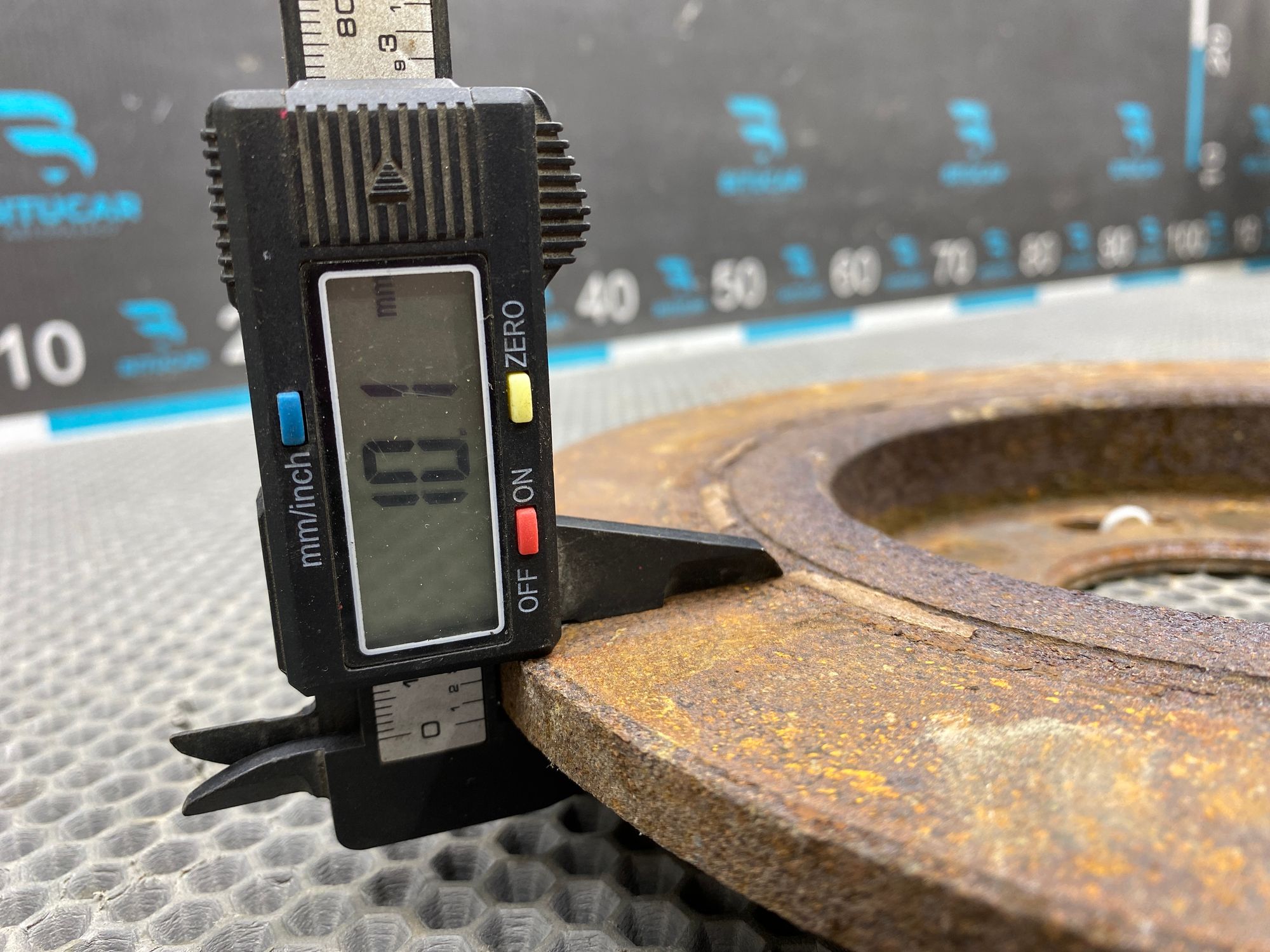 Б/У Диск тормозной задний Kia Optima 4 JF (G4KJ) 2.4L AT 2019 GT-Line, 1390 рублей, Краснодар