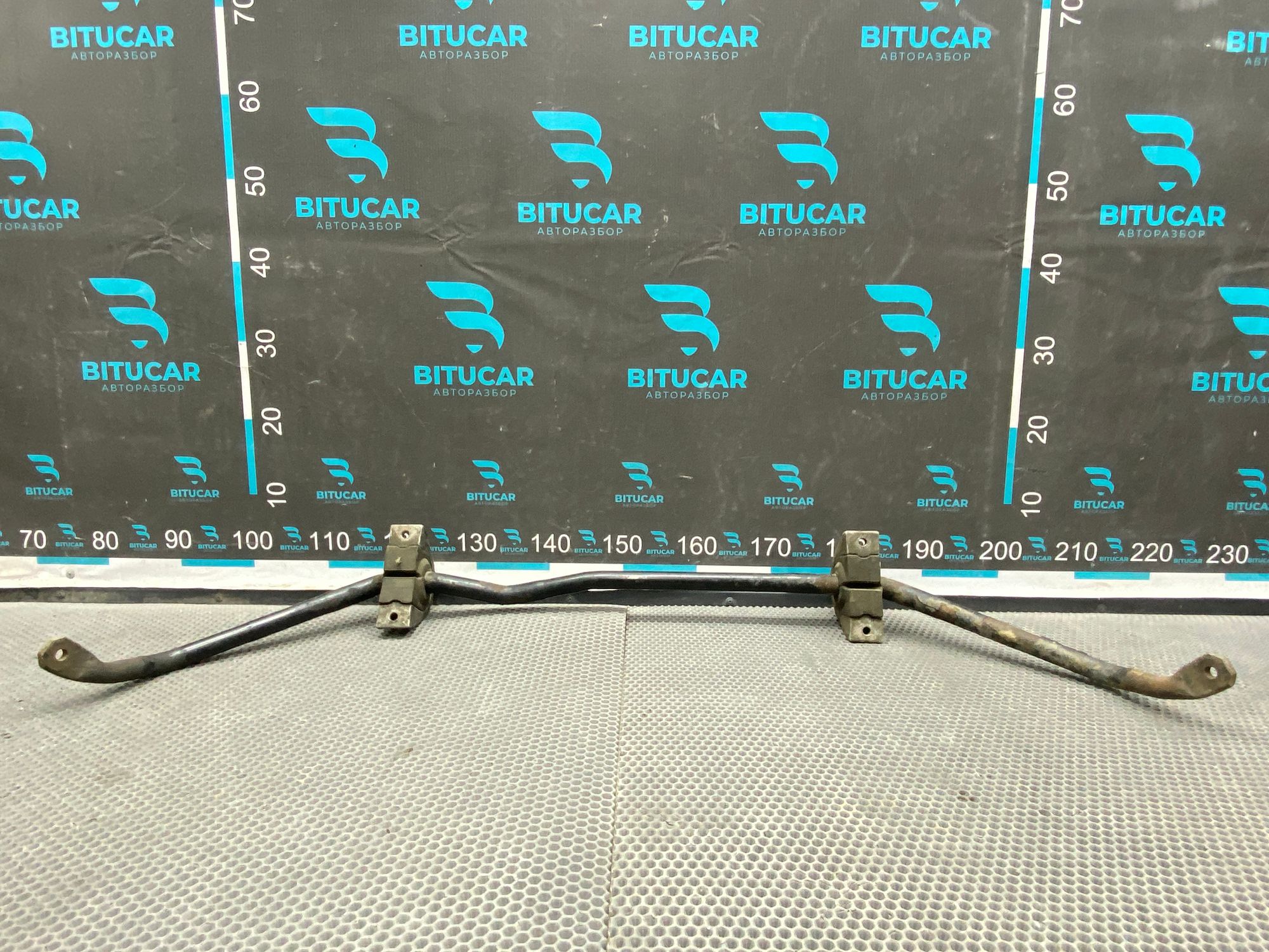 Б/У Стабилизатор подвески передний BMW 7-Series 4 дорест. 2001—2005 2003 Черный, 2990 рублей, Краснодар