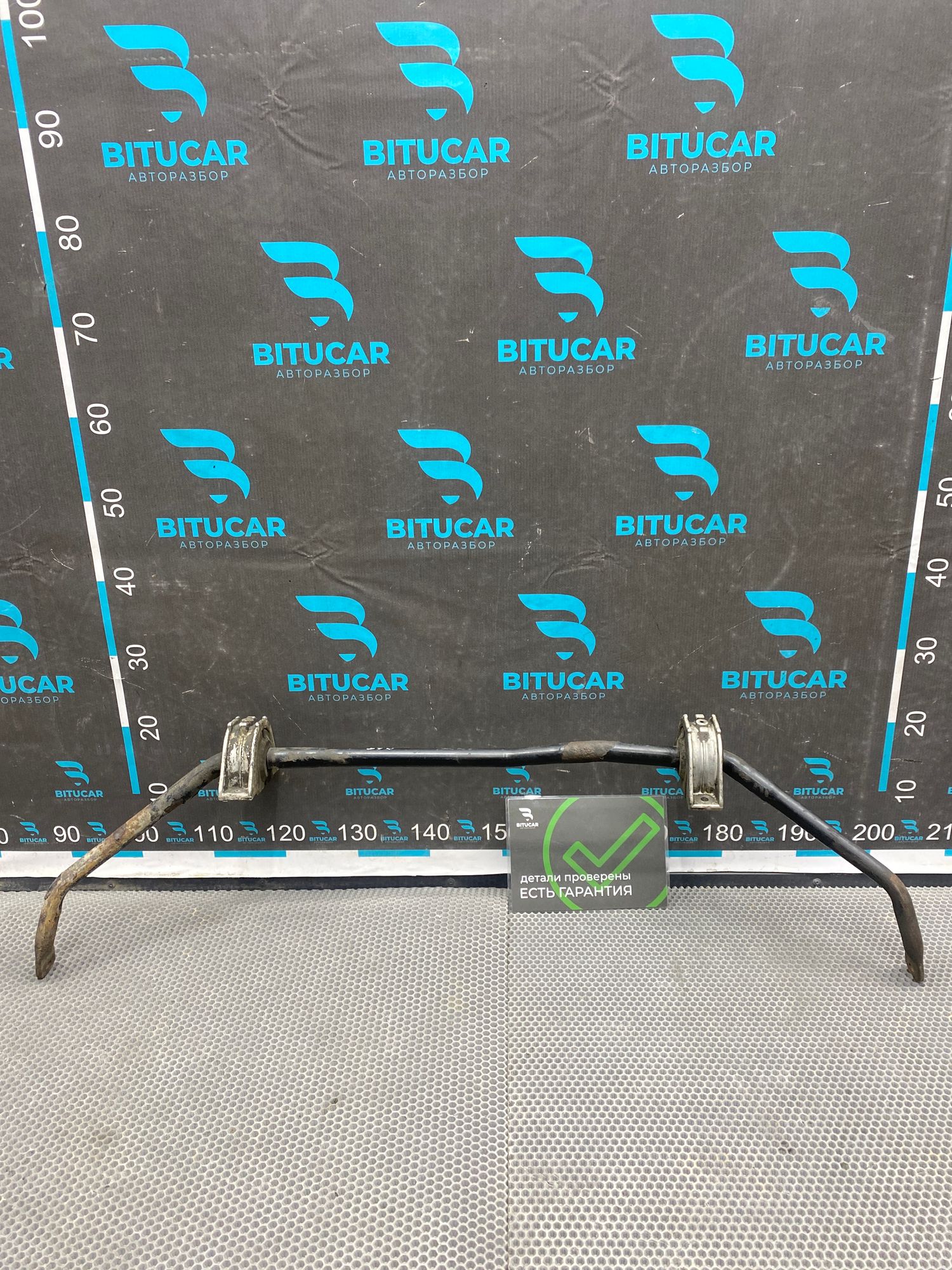 Б/У Стабилизатор подвески передний BMW 7-Series 4 дорест. 2001—2005 2003 Черный, 2990 рублей, Краснодар