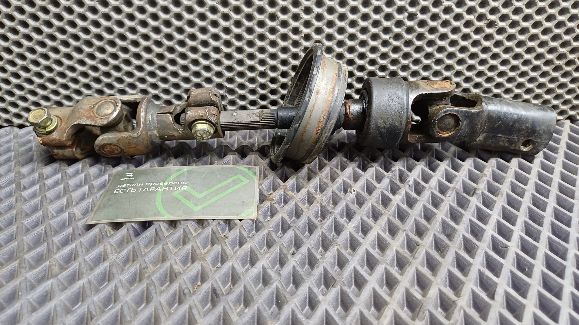 Б/У Кардан рулевой Toyota CARINA E 6 дорест. 1992—1996 1994 Зеленый, 1390 рублей, Краснодар