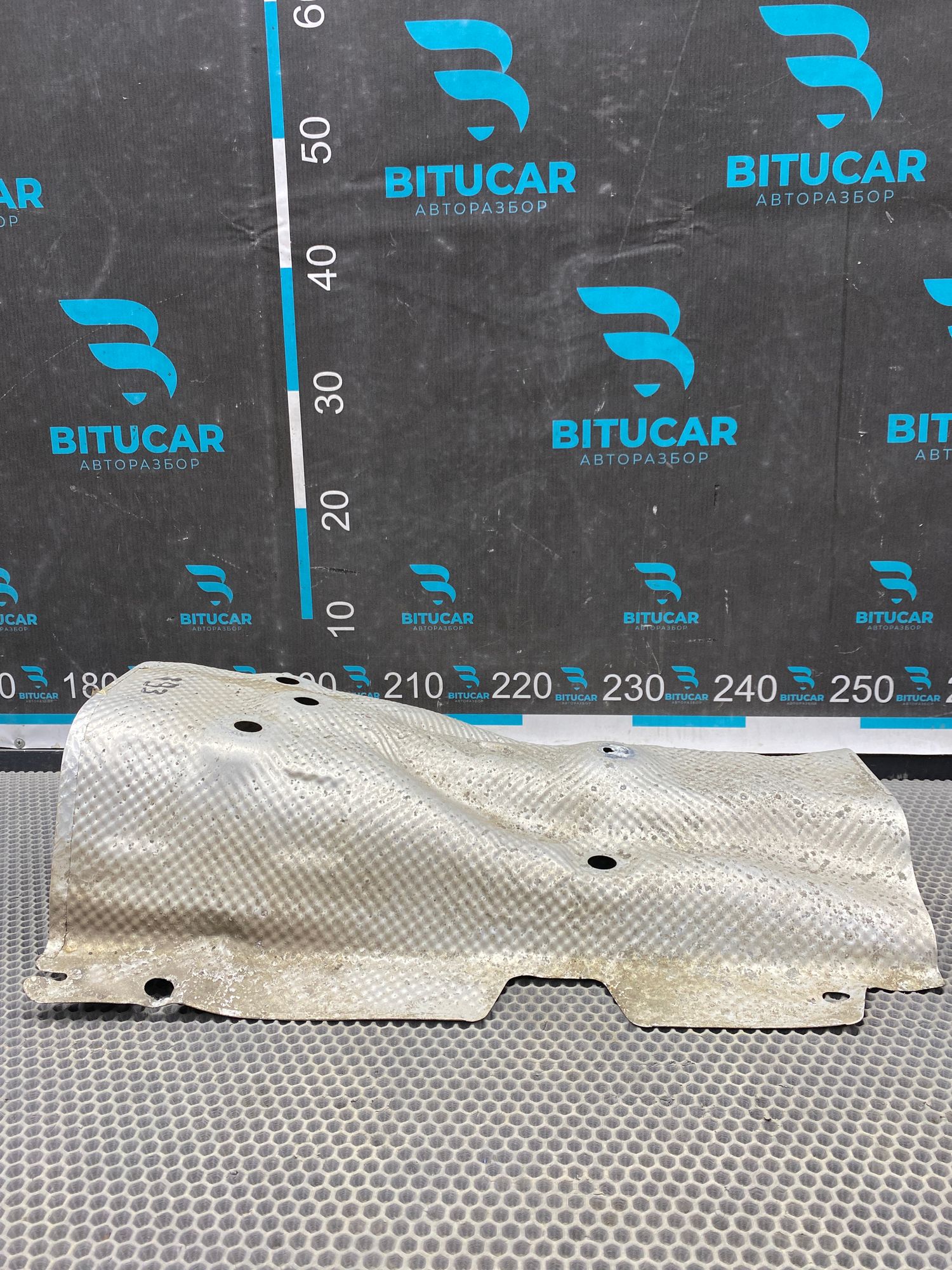 Б/У Экран тепловой средний глушителя  Kia Optima 4 рест 2019г. 2.0L. G4ND АКПП, 1990 рублей, Краснодар