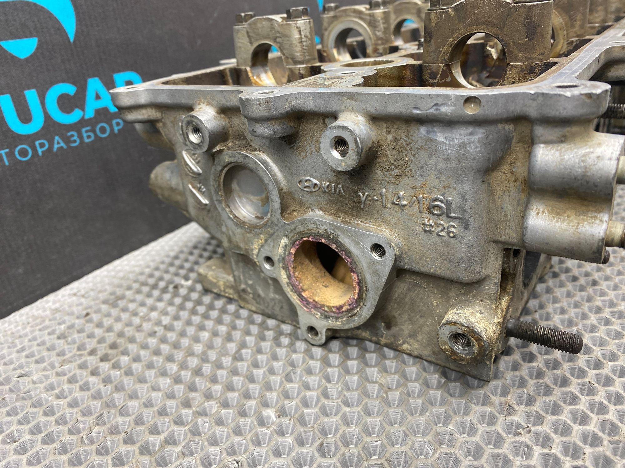 Б/У ГБЦ без распредвалов Hyundai Solaris 1 2014 Белый, 14990 рублей, Краснодар