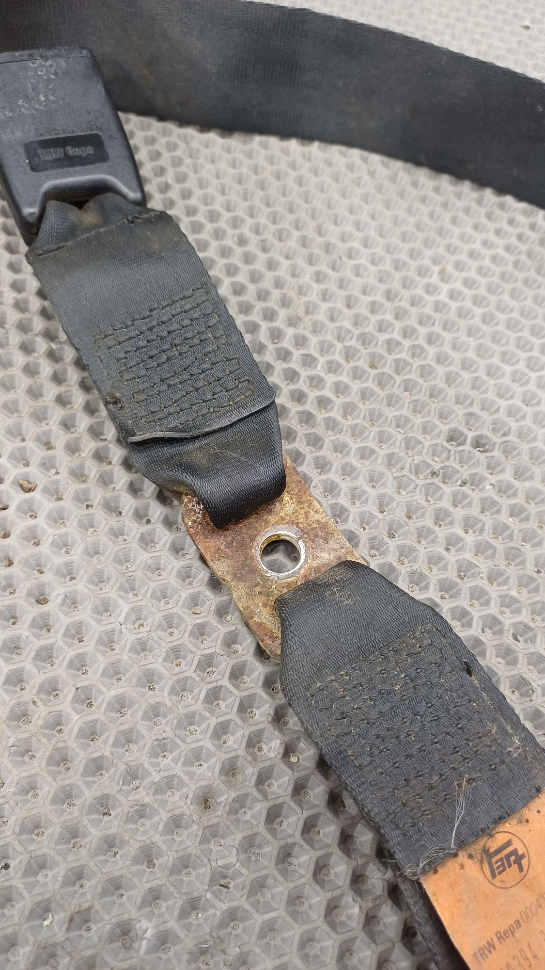 Б/У Ремень безопасности задний правый Toyota CARINA E 6 дорест. 1992—1996 1994 Зеленый, 790 рублей, Краснодар