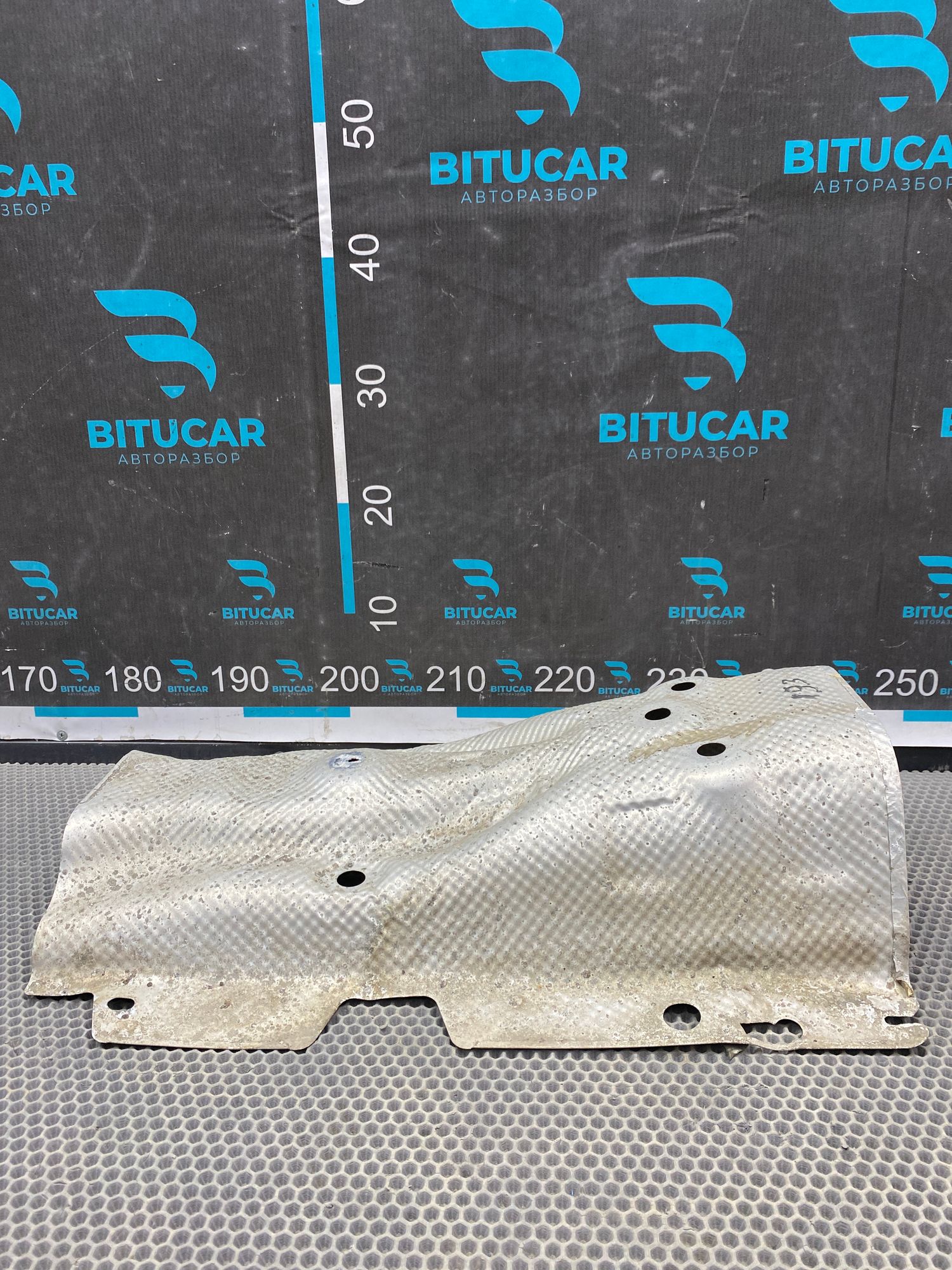 Б/У Экран тепловой средний глушителя  Kia Optima 4 рест 2019г. 2.0L. G4ND АКПП, 1990 рублей, Краснодар