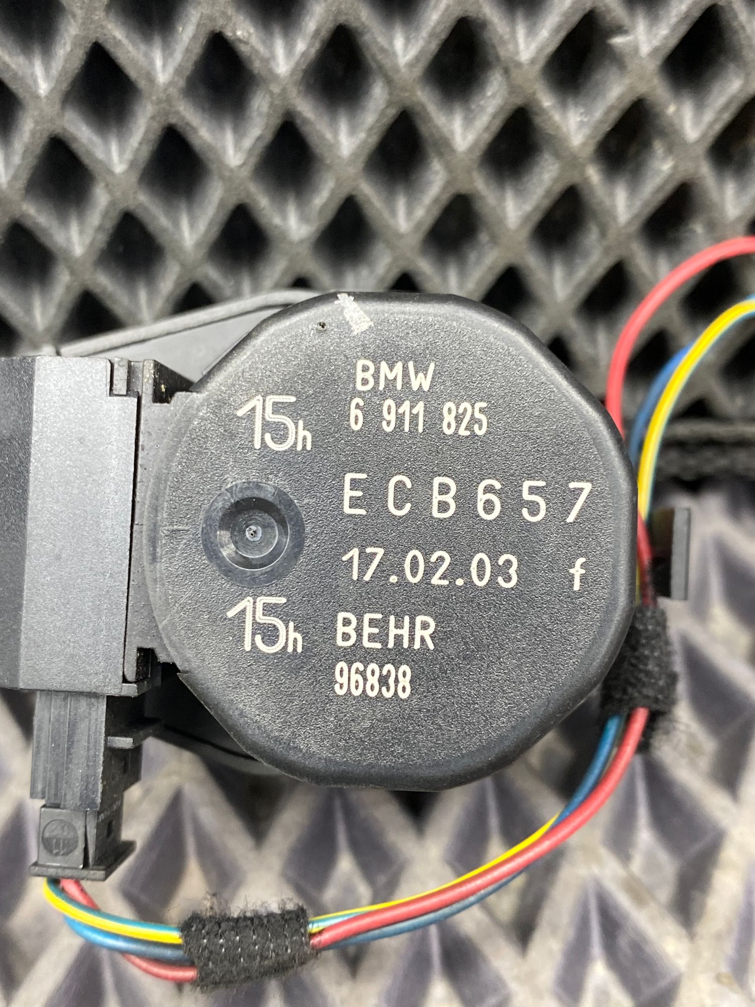 Б/У Сервопривод заслонки печки BMW 7-Series 4 дорест. 2001—2005 2003 Черный, 790 рублей, Краснодар