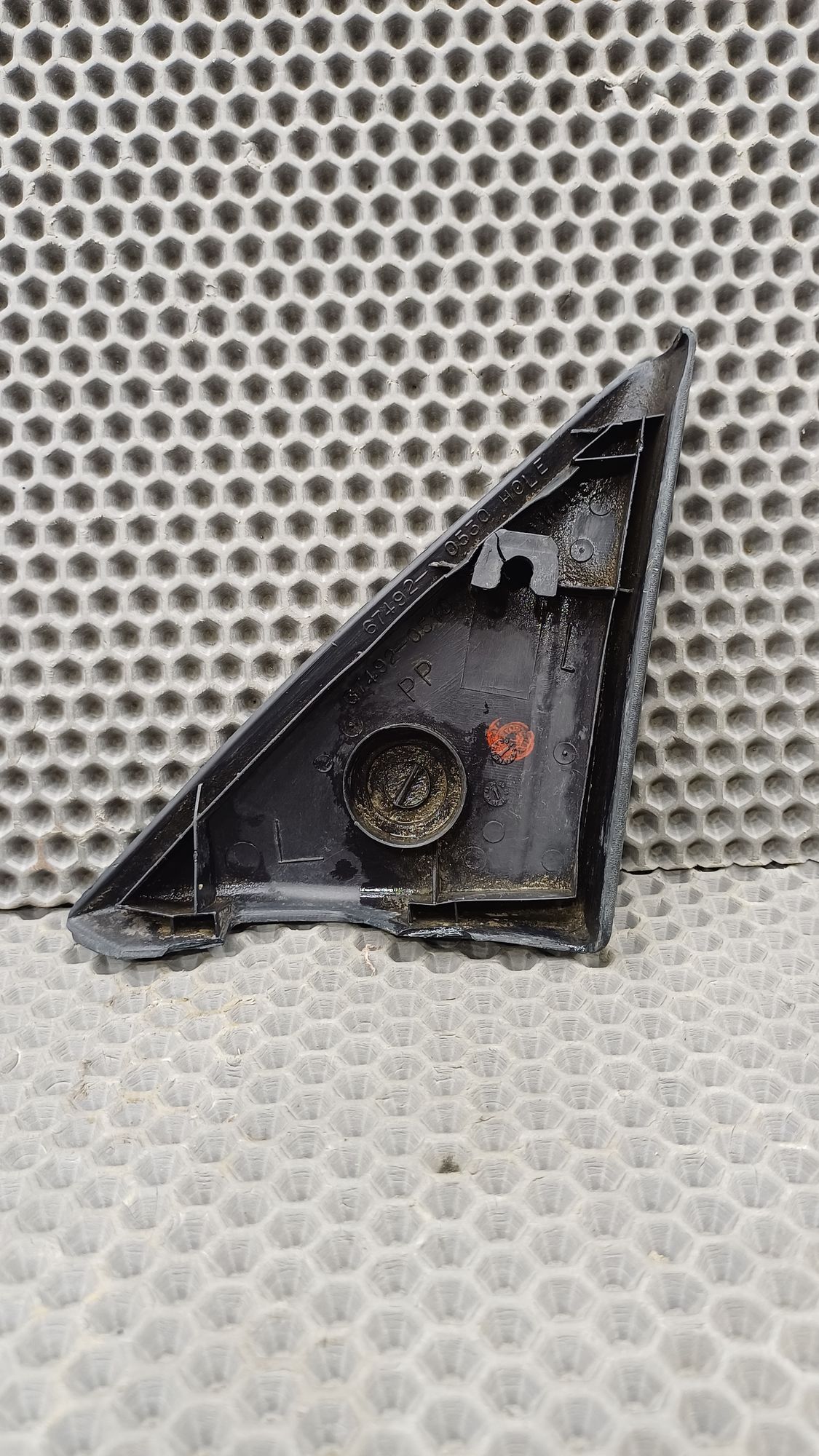 Б/У Уголок двери внешний передний правый Toyota CARINA E 6 дорест. 1992—1996 1994 Зеленый, 399 рублей, Краснодар