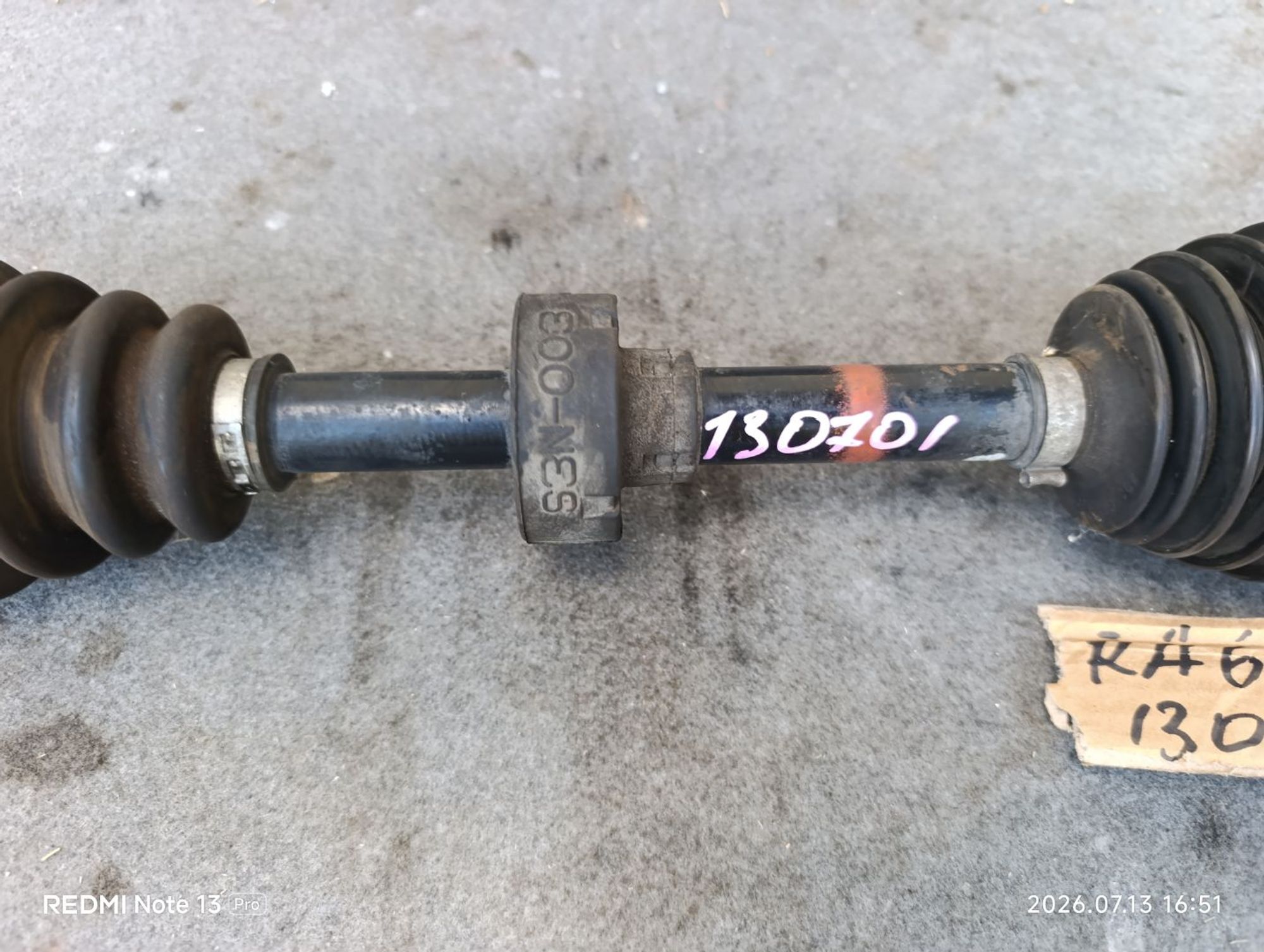 Привод передний правый Honda Odyssey ra6, 6000 рублей, Ленина