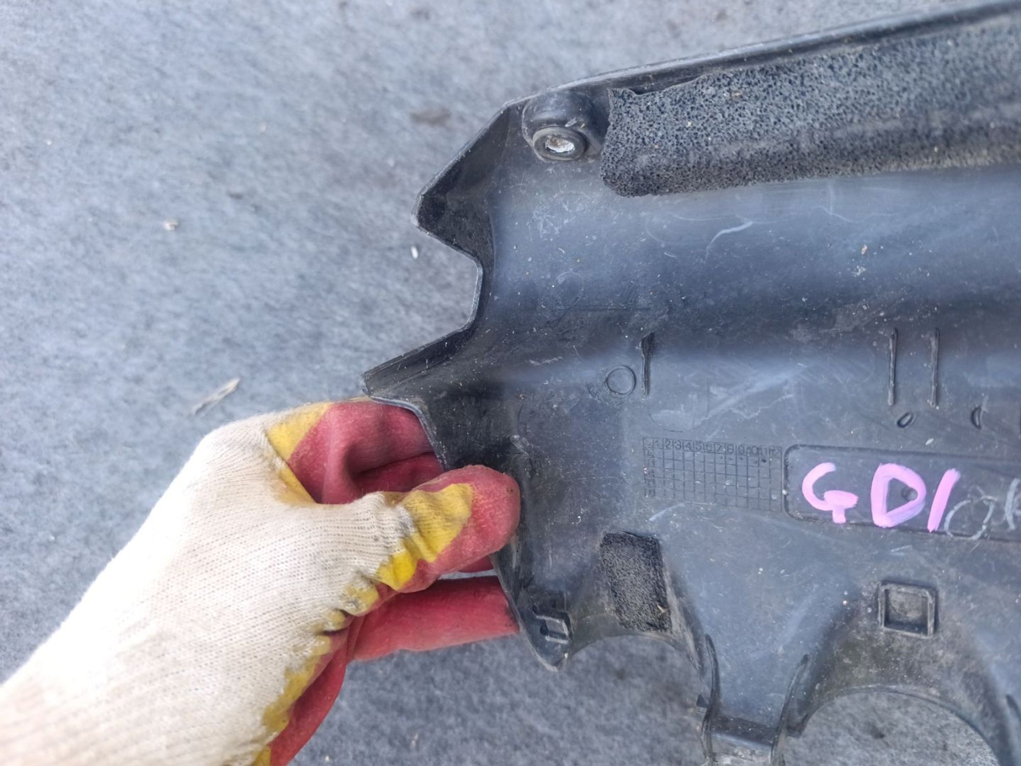 Декоративная крышка двигателя Honda Fit, Gd1 l13a, 150 рублей, Ленина
