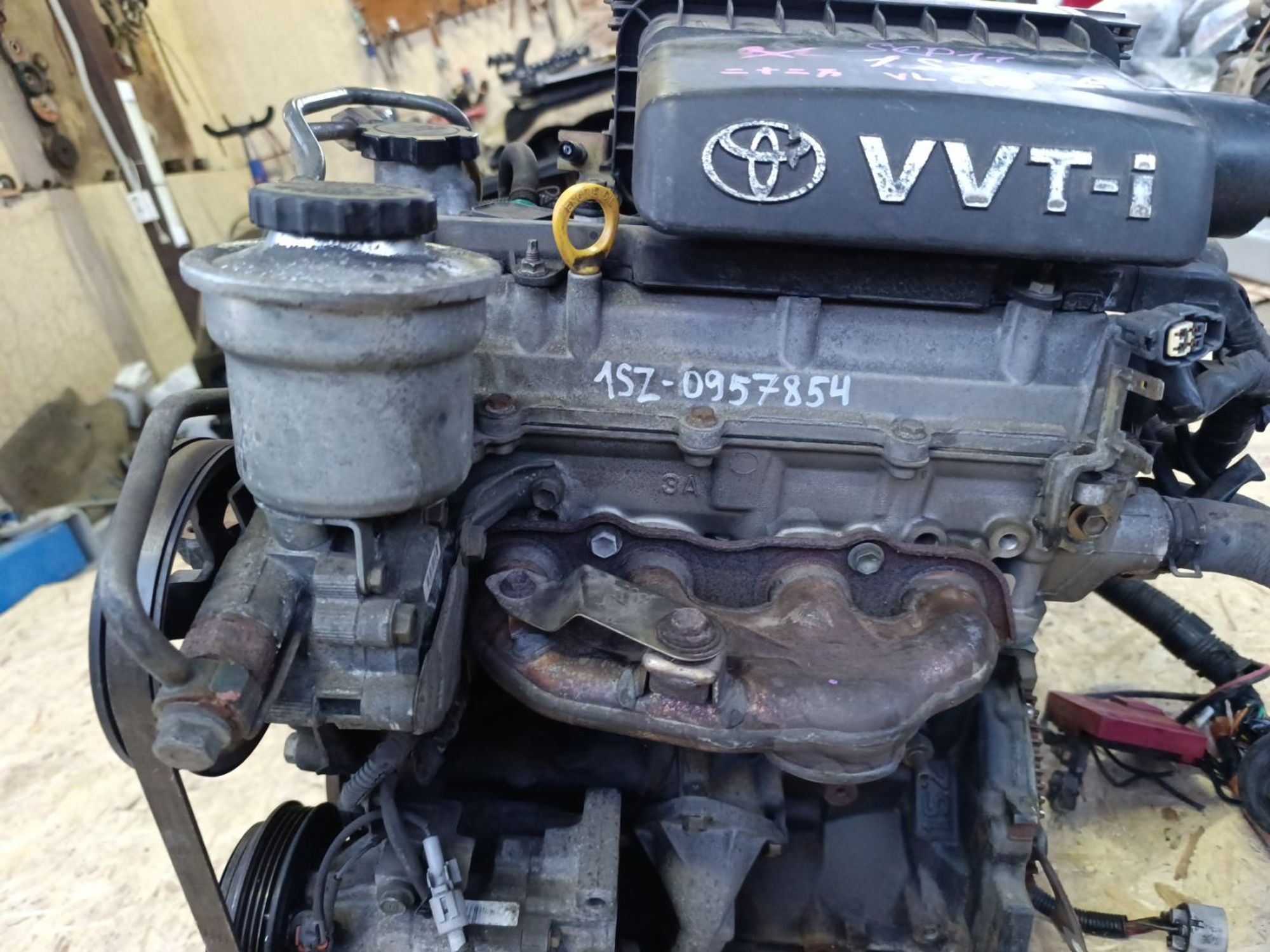 Двигатель Toyota Platz scp11 1szfe, 120000 рублей, Ленина