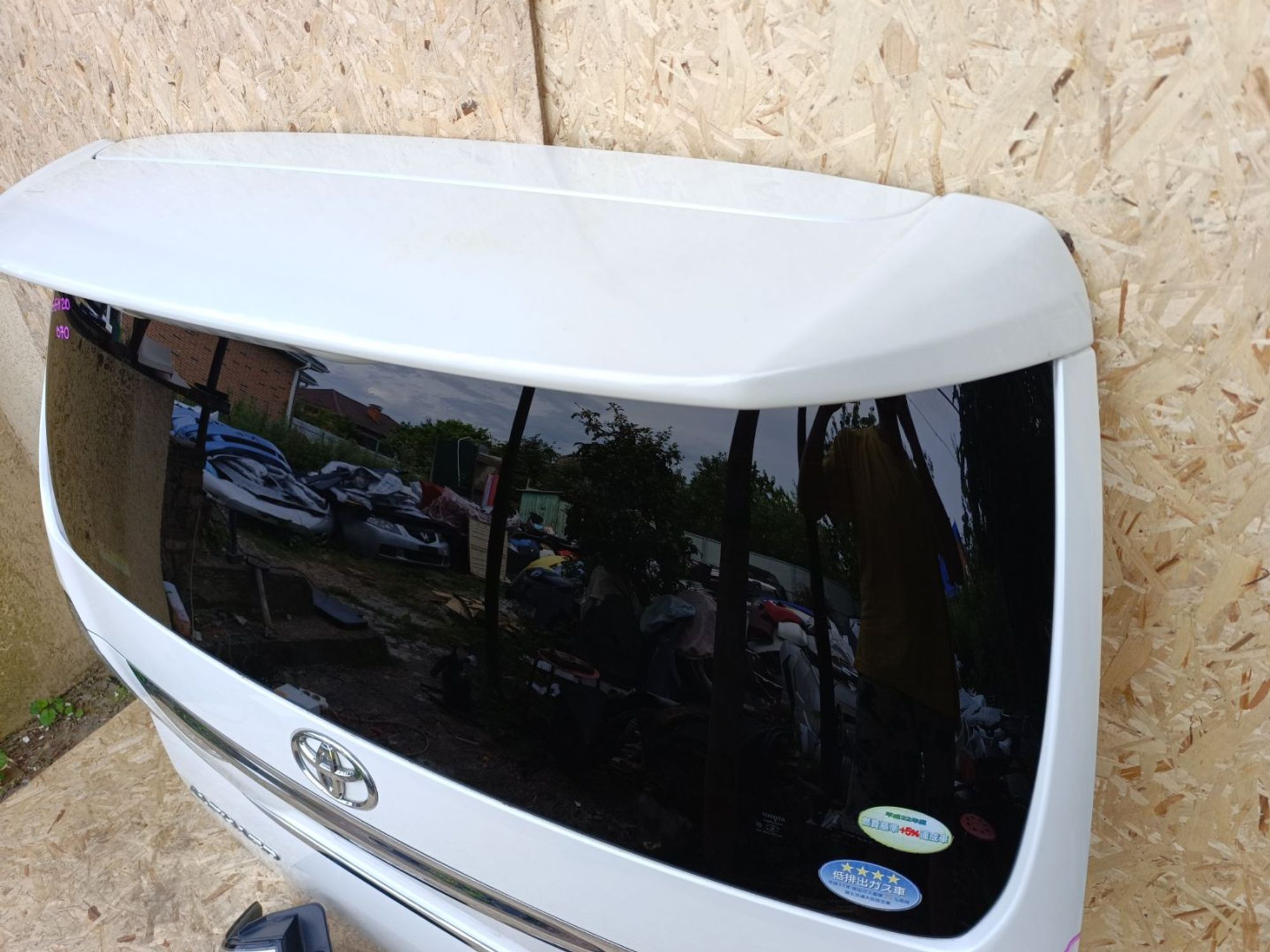 Крышка багажника Toyota Alphard GGH20W, 30000 рублей, Ленина
