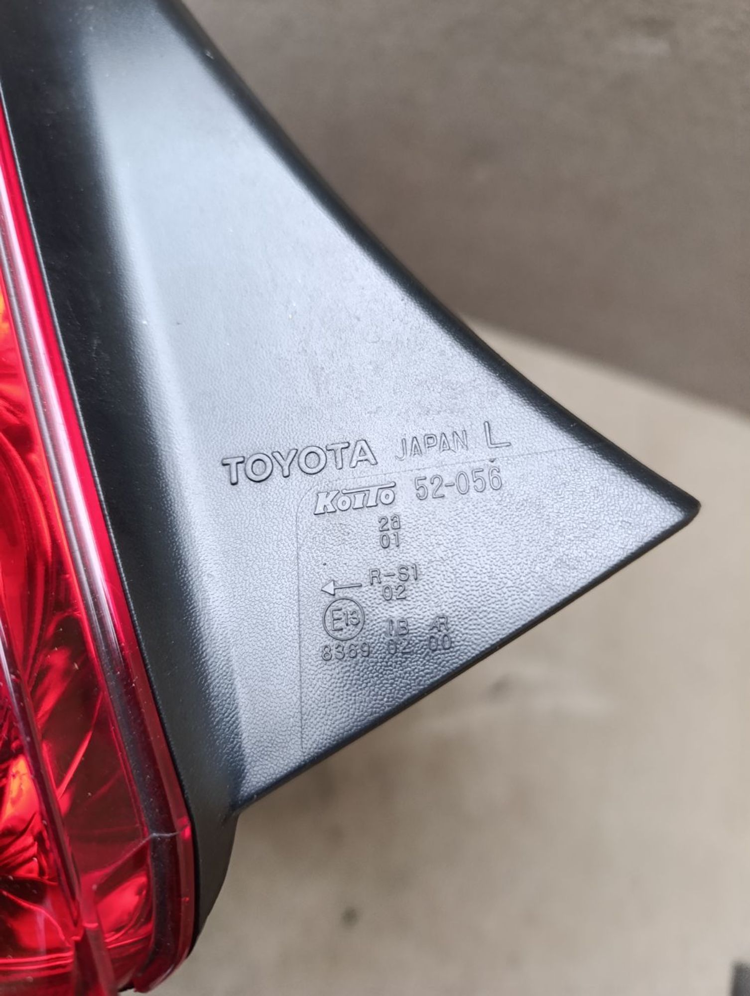 Фонарь, стоп задний левый Toyota Ist, ncp60, 7500 рублей, Ленина