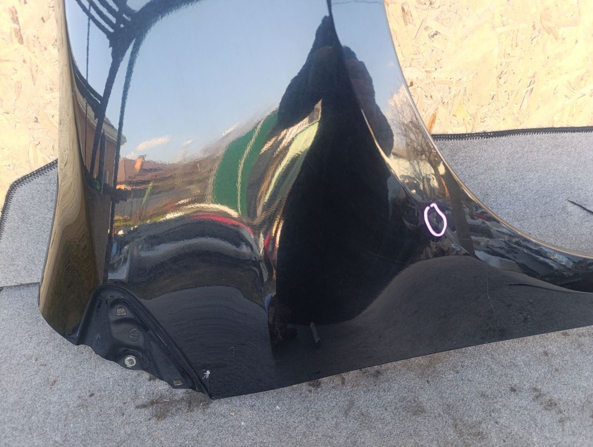 Крыло Toyota Vitz ksp90 правое, 3000 рублей, Ленина