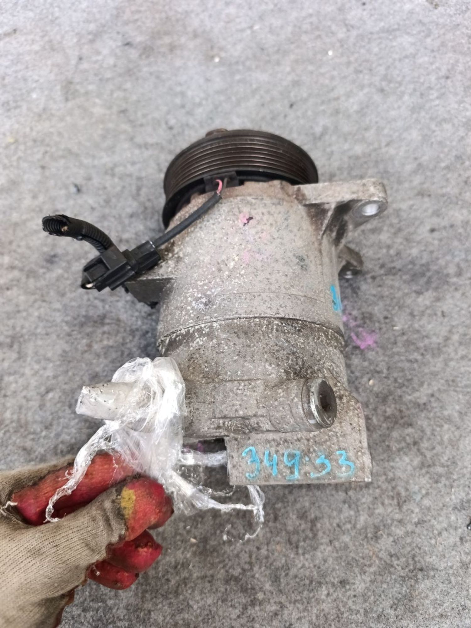 Компрессор кондиционера Nissan Teana, J32 vq25de, 9500 рублей, Ленина