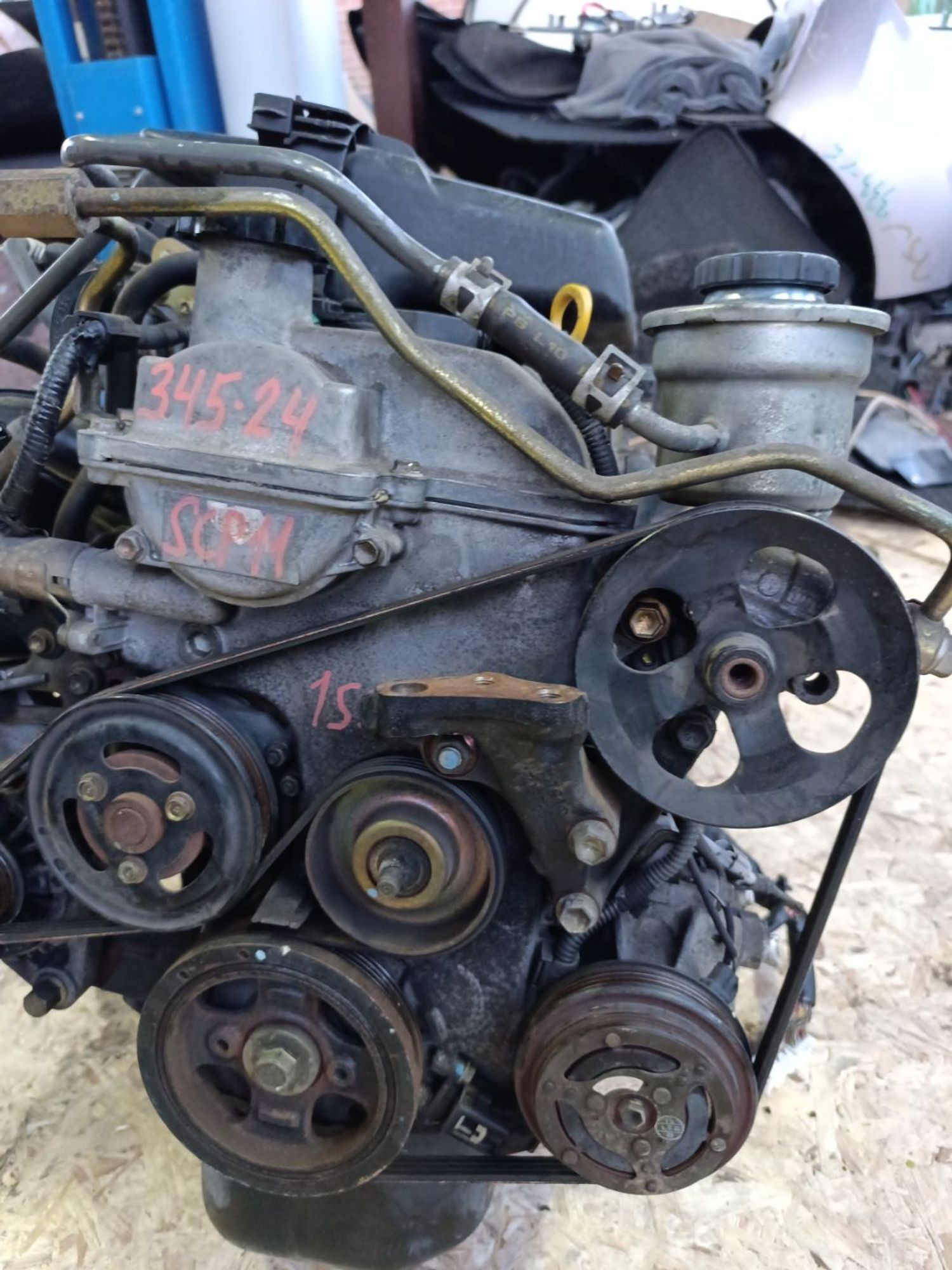 Двигатель Toyota Platz scp11 1szfe, 120000 рублей, Ленина