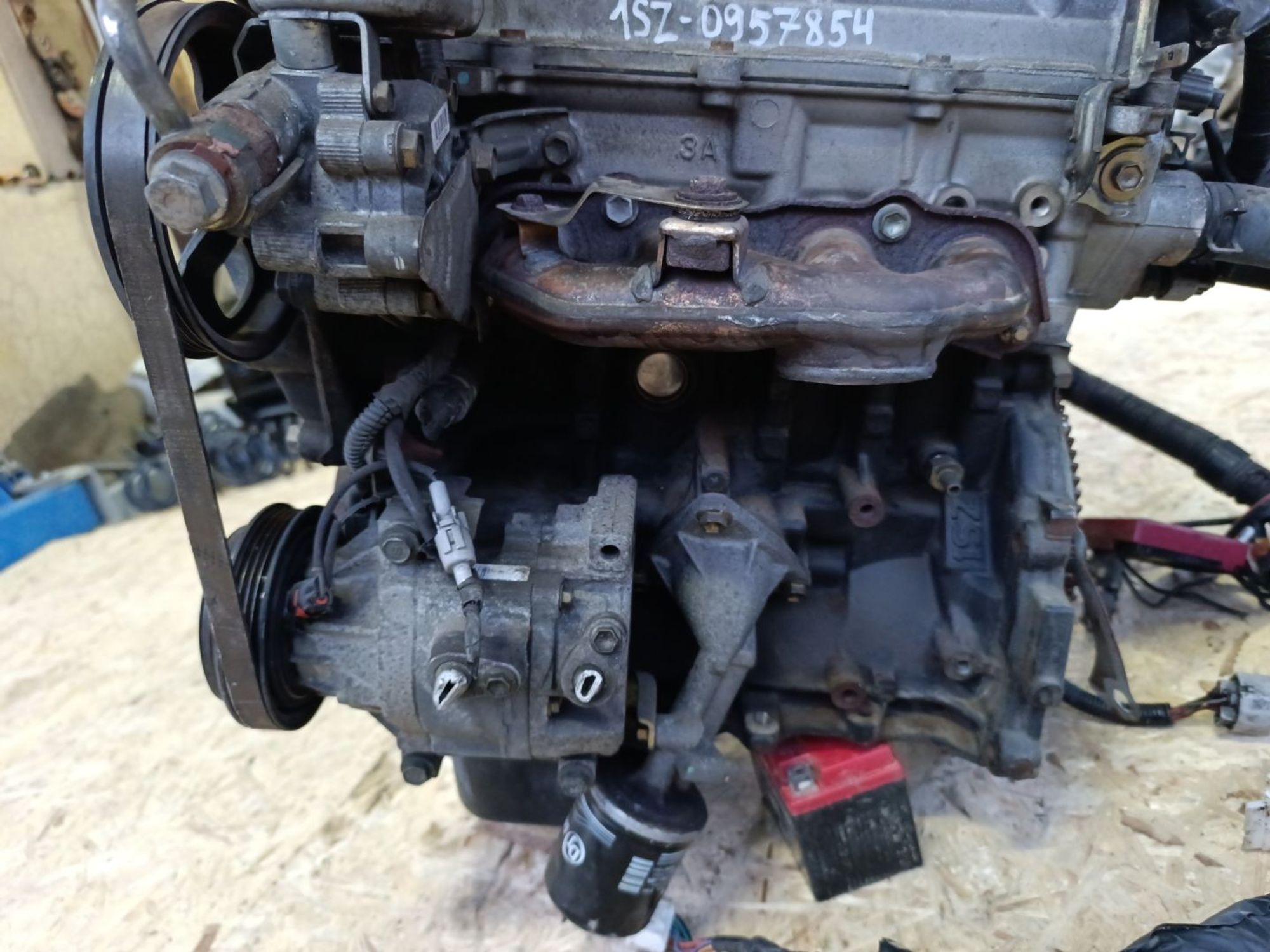 Двигатель Toyota Platz scp11 1szfe, 120000 рублей, Ленина