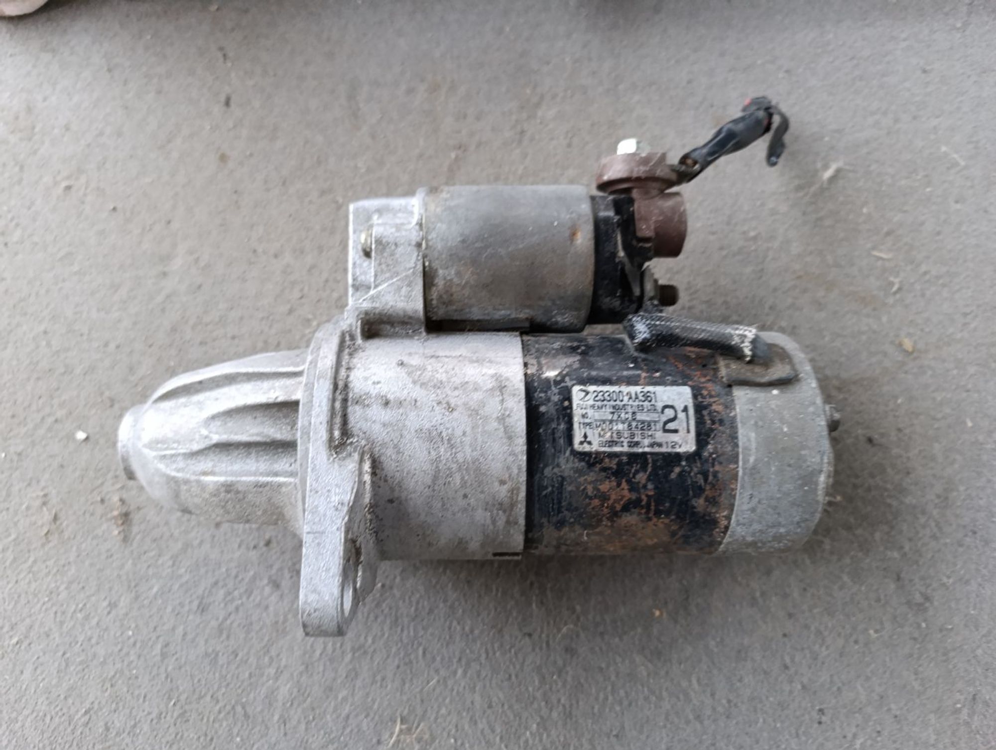 Стартер Subaru Legacy bh5 ej20, 2000 рублей, Ленина