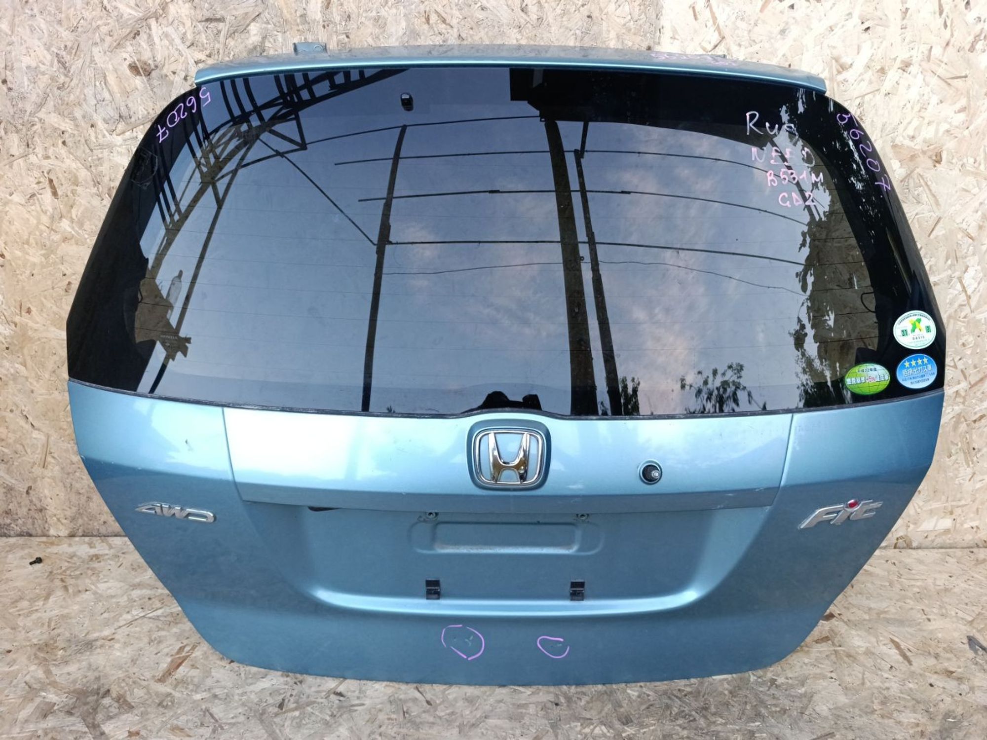 Крышка багажника Honda fit gd1, 12000 рублей, Ленина