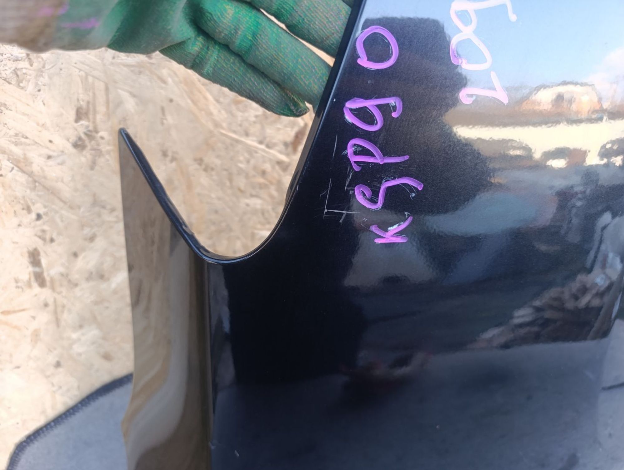 Крыло Toyota Vitz ksp90 правое, 3000 рублей, Ленина