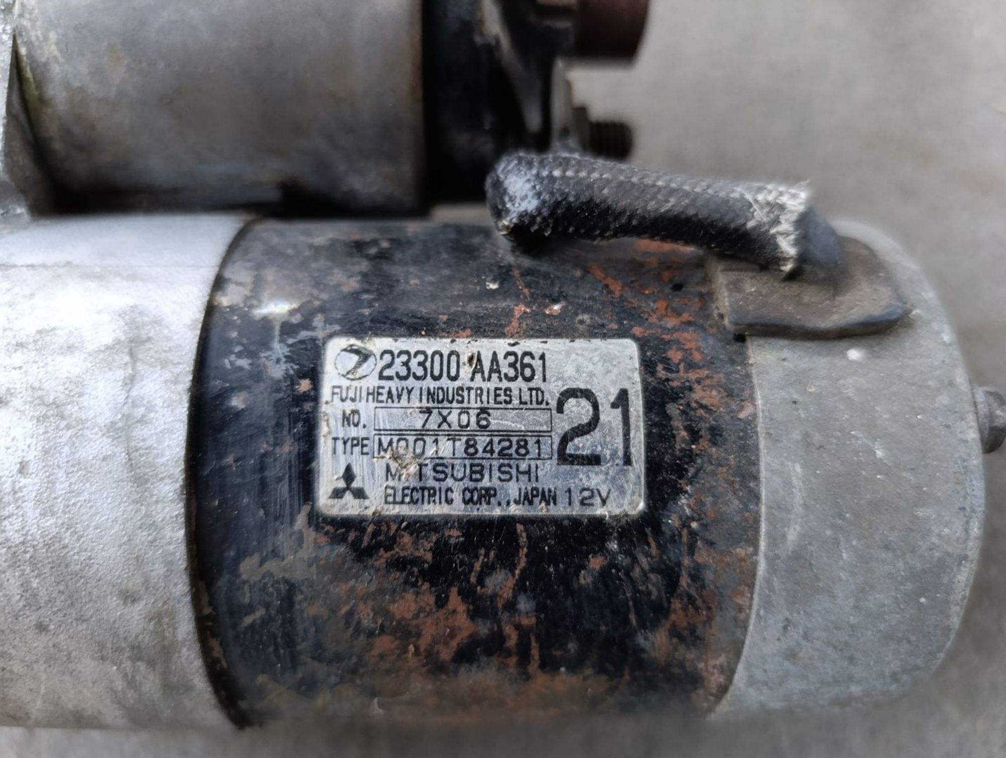 Стартер Subaru Legacy bh5 ej20, 2000 рублей, Ленина