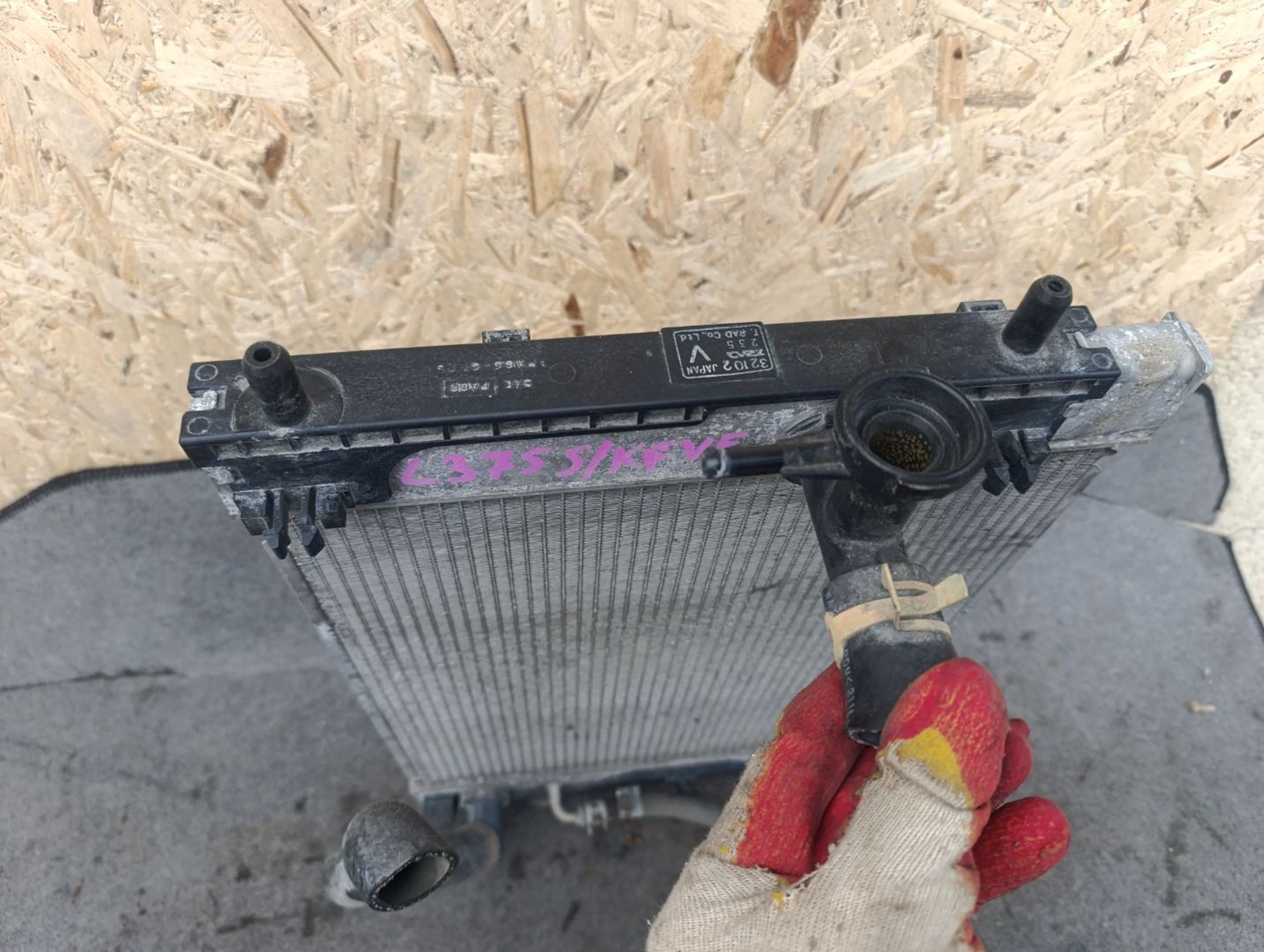 Радиатор основной Daihatsu Tanto l375s KFVE, 8000 рублей, Ленина