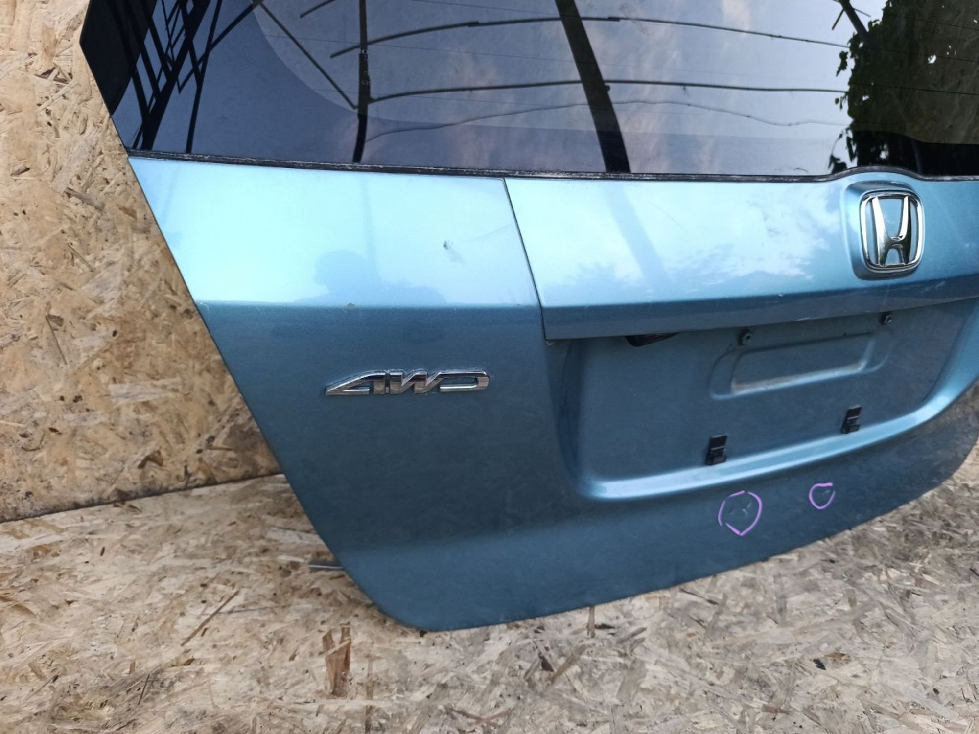Крышка багажника Honda fit gd1, 12000 рублей, Ленина