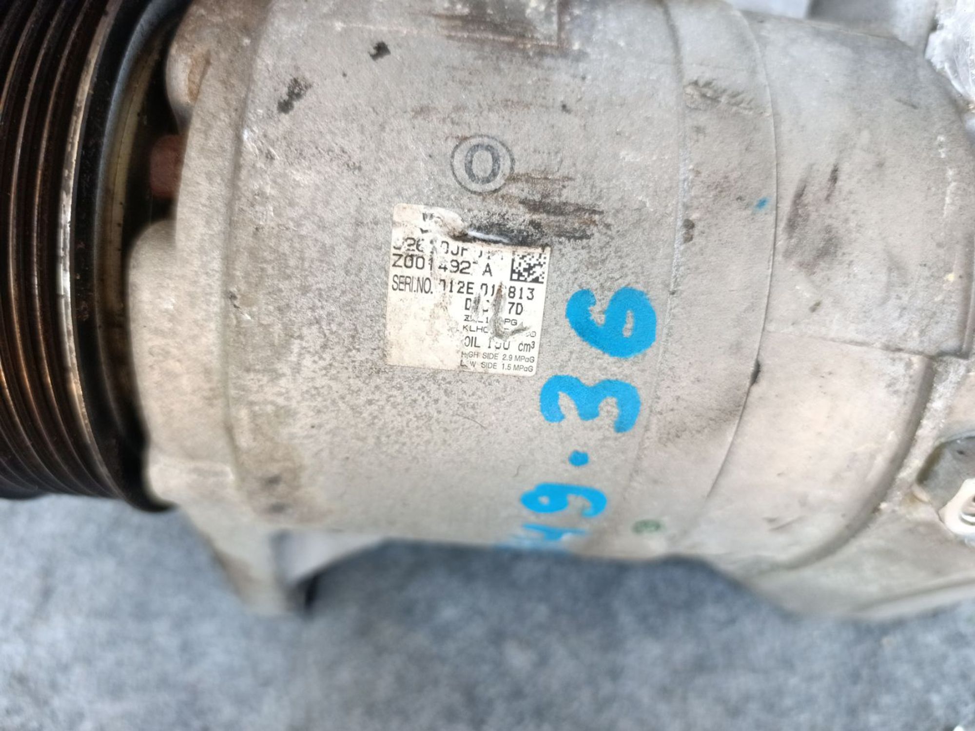 Компрессор кондиционера Nissan Teana, J32 vq25de, 9500 рублей, Ленина